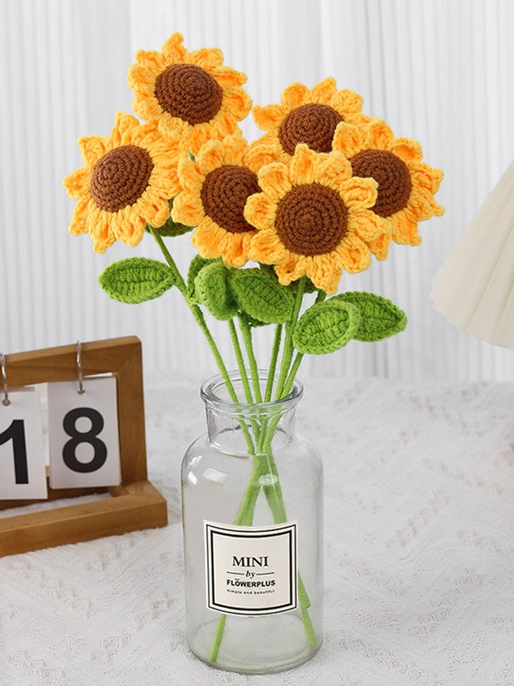 Sunflower Bouquet-Handmade Crochet