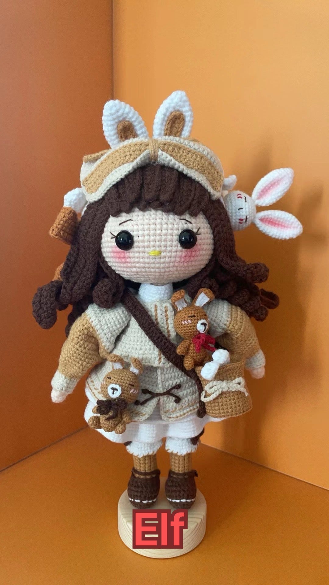 Handcrafted Wishing Doll Crochet Figurine (January to December and Elfs:)
