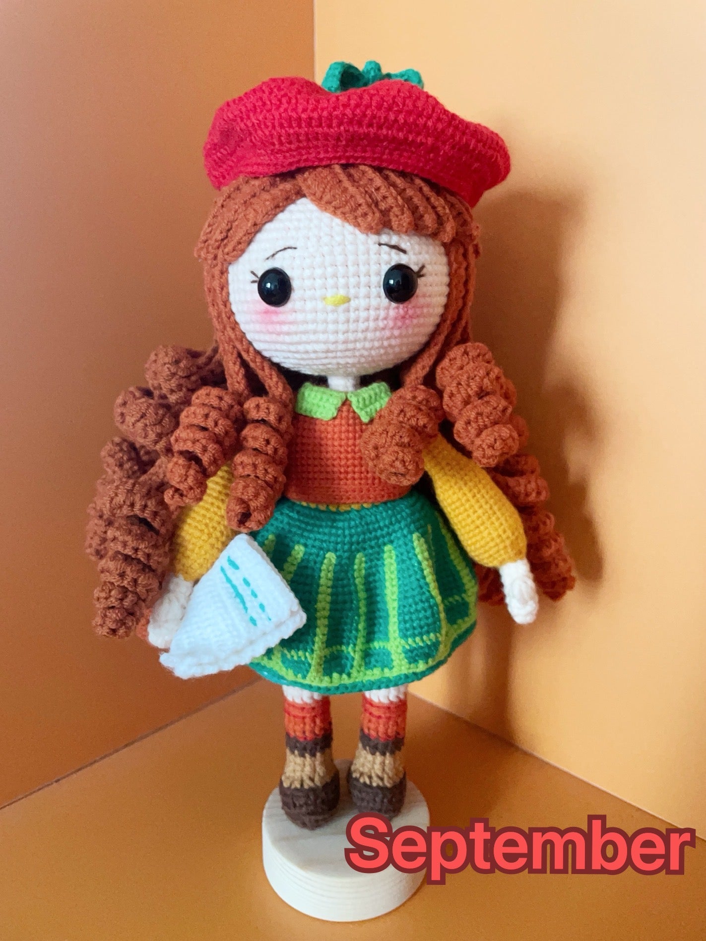 Handcrafted Wishing Doll Crochet Figurine (January to December and Elfs:)
