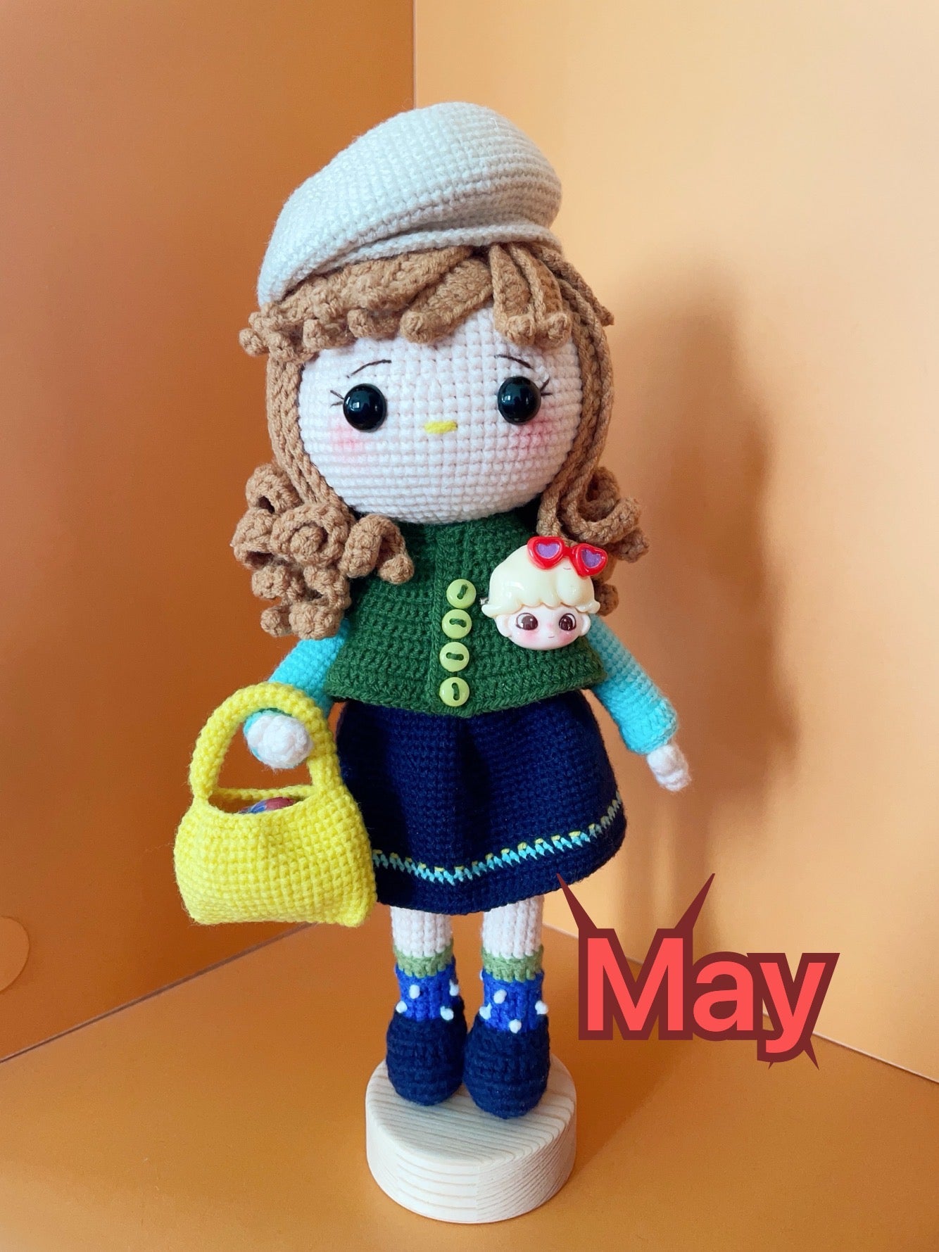 Handcrafted Wishing Doll Crochet Figurine (January to December and Elfs:)