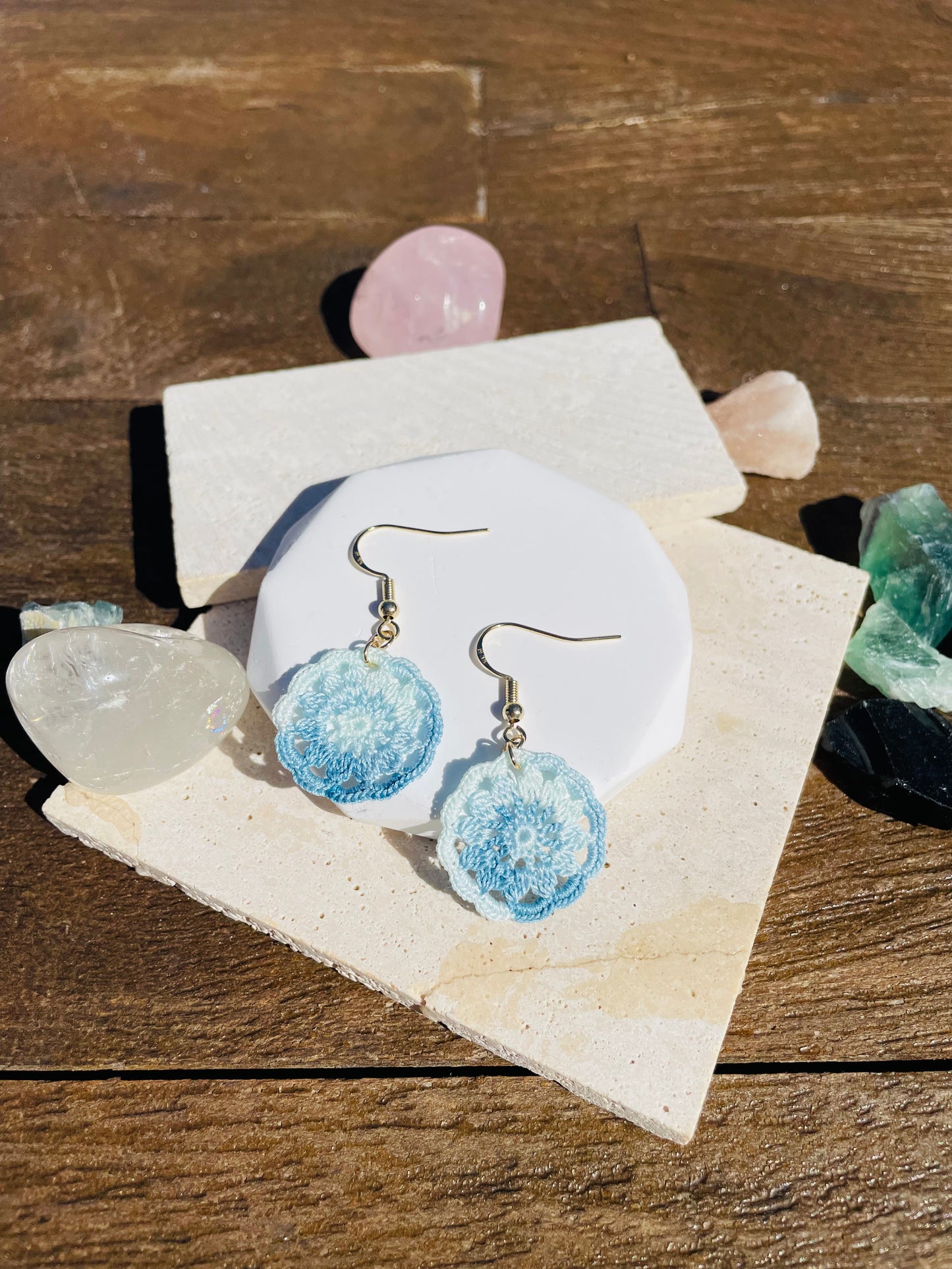 Dream Catcher-Handmade Microchet earrings
