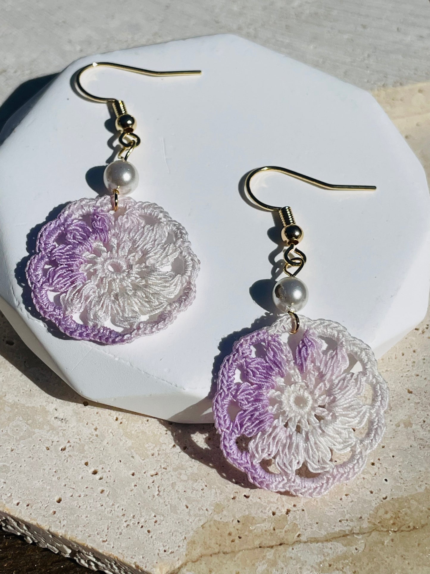 Dream Catcher-Handmade Microchet earrings
