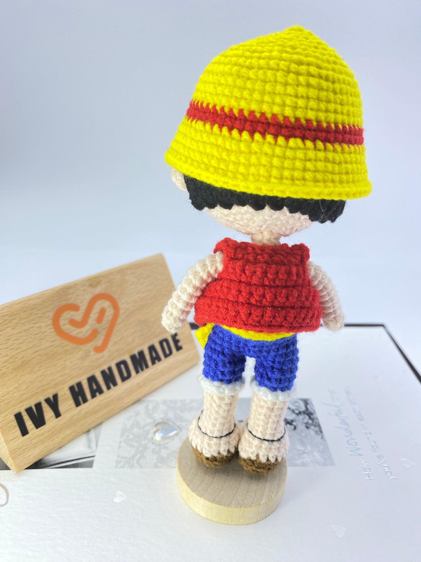 One Piece Monkey·D·Luffy-Handmade Crochet