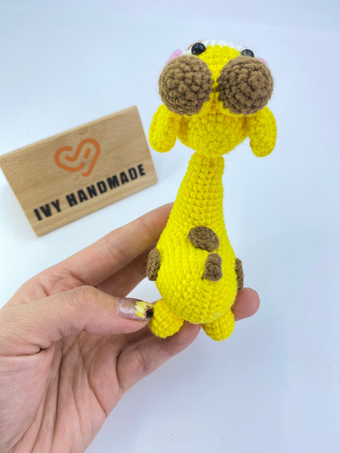Giraffe/Key Chain-Handmade Crochet