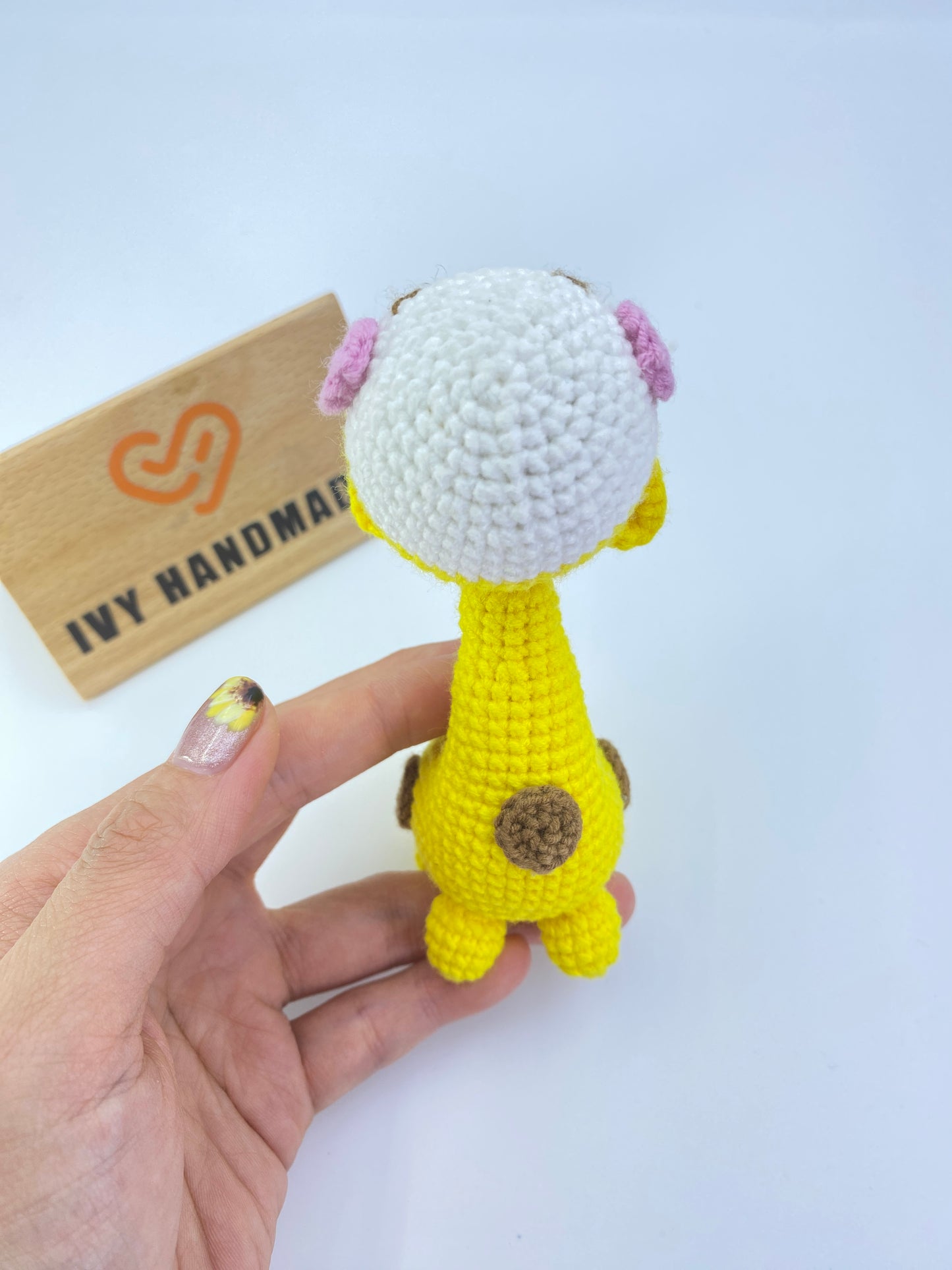 Giraffe/Key Chain-Handmade Crochet