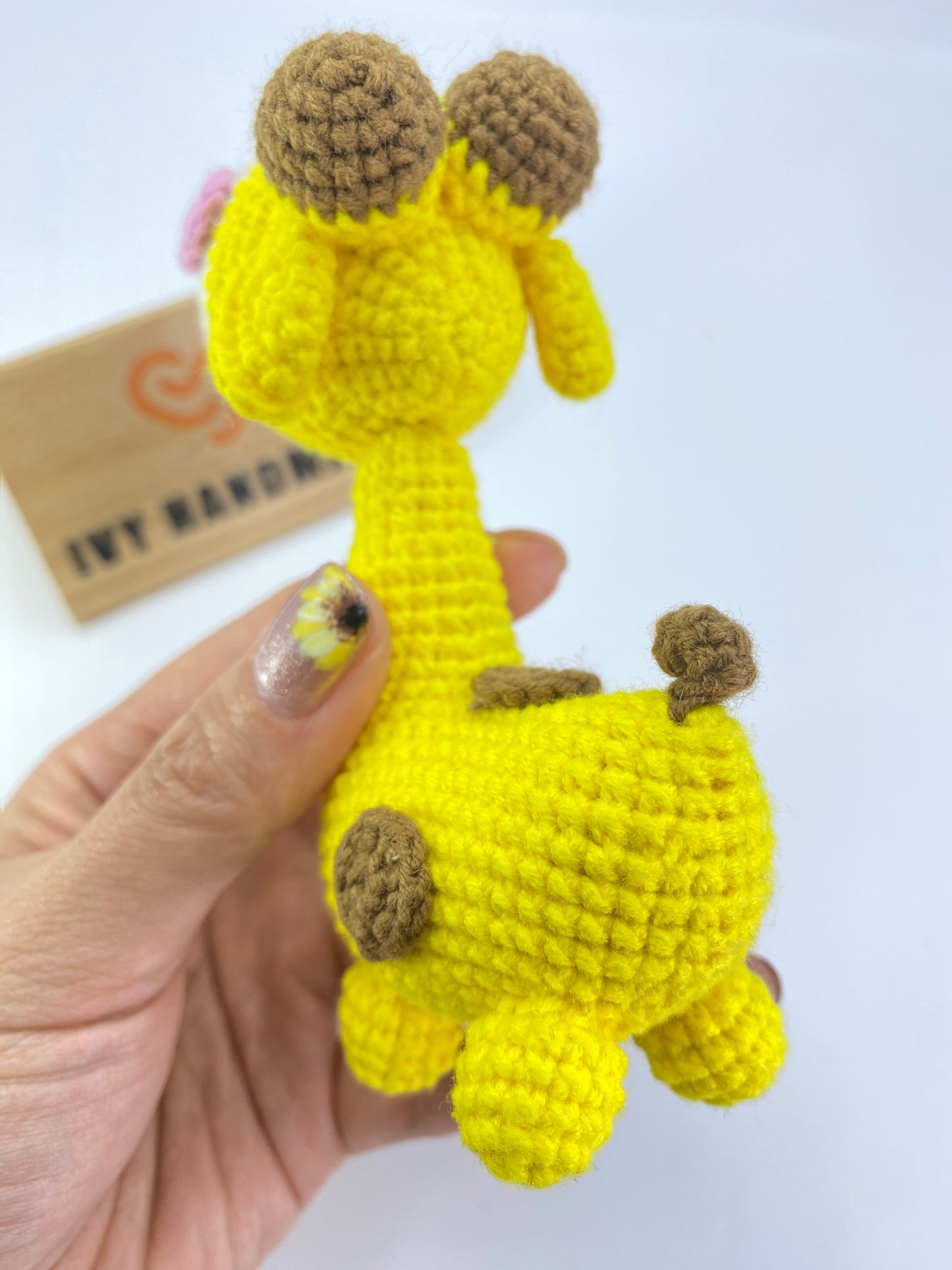 Giraffe/Key Chain-Handmade Crochet