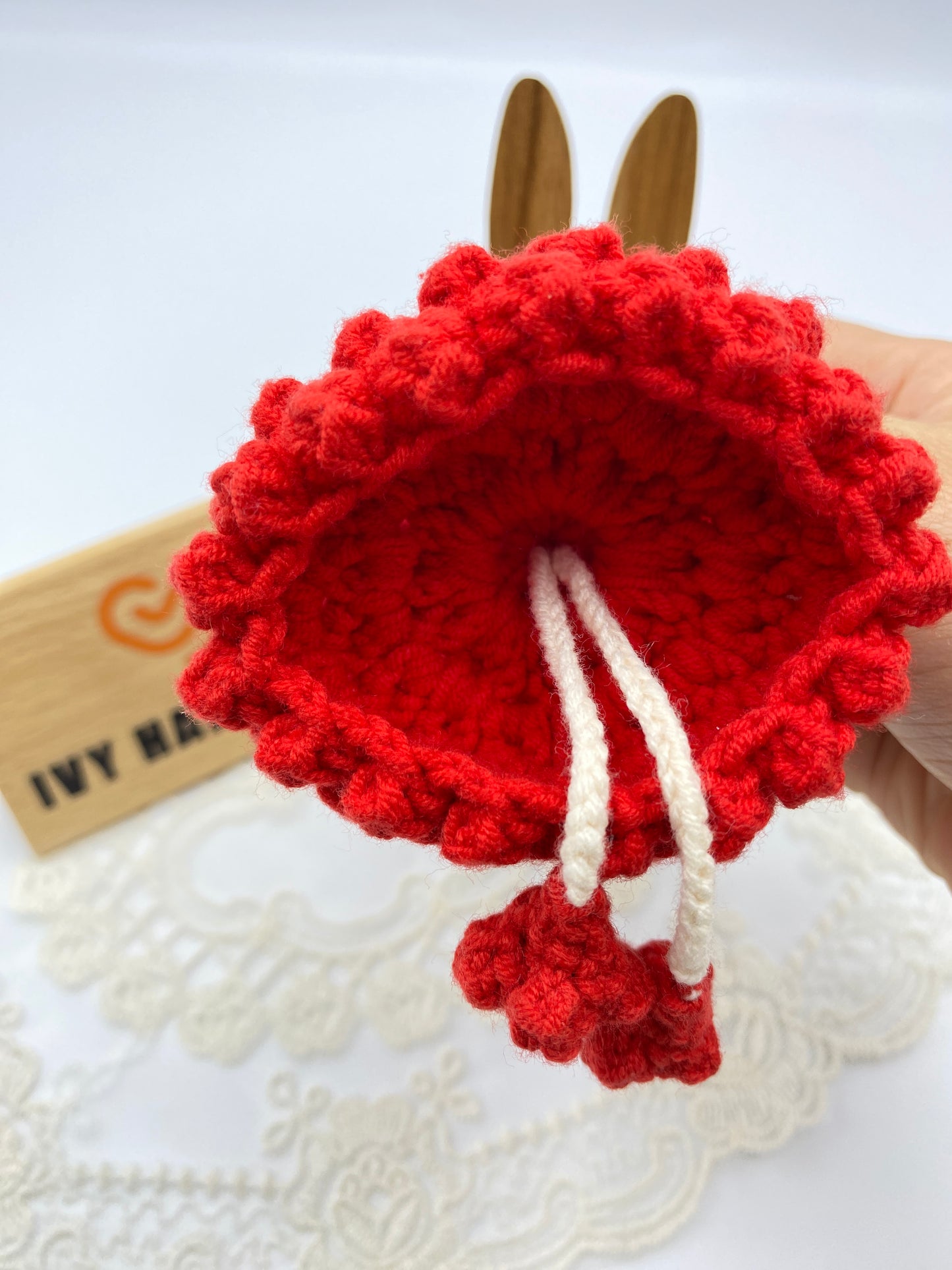 Dancing girl/Key Chain-Handmade Crochet