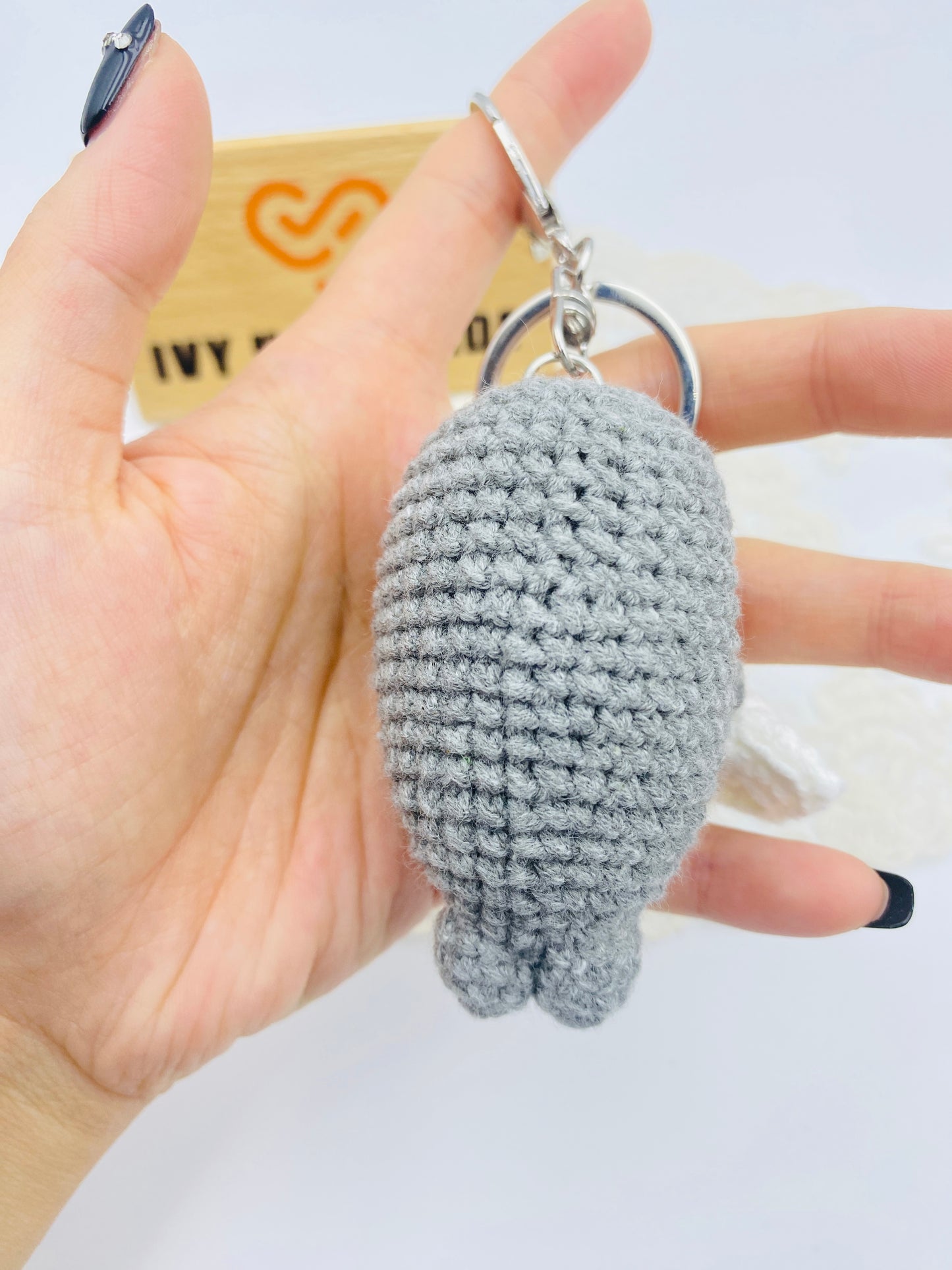 Seal/Key chain-Handmade Crochet