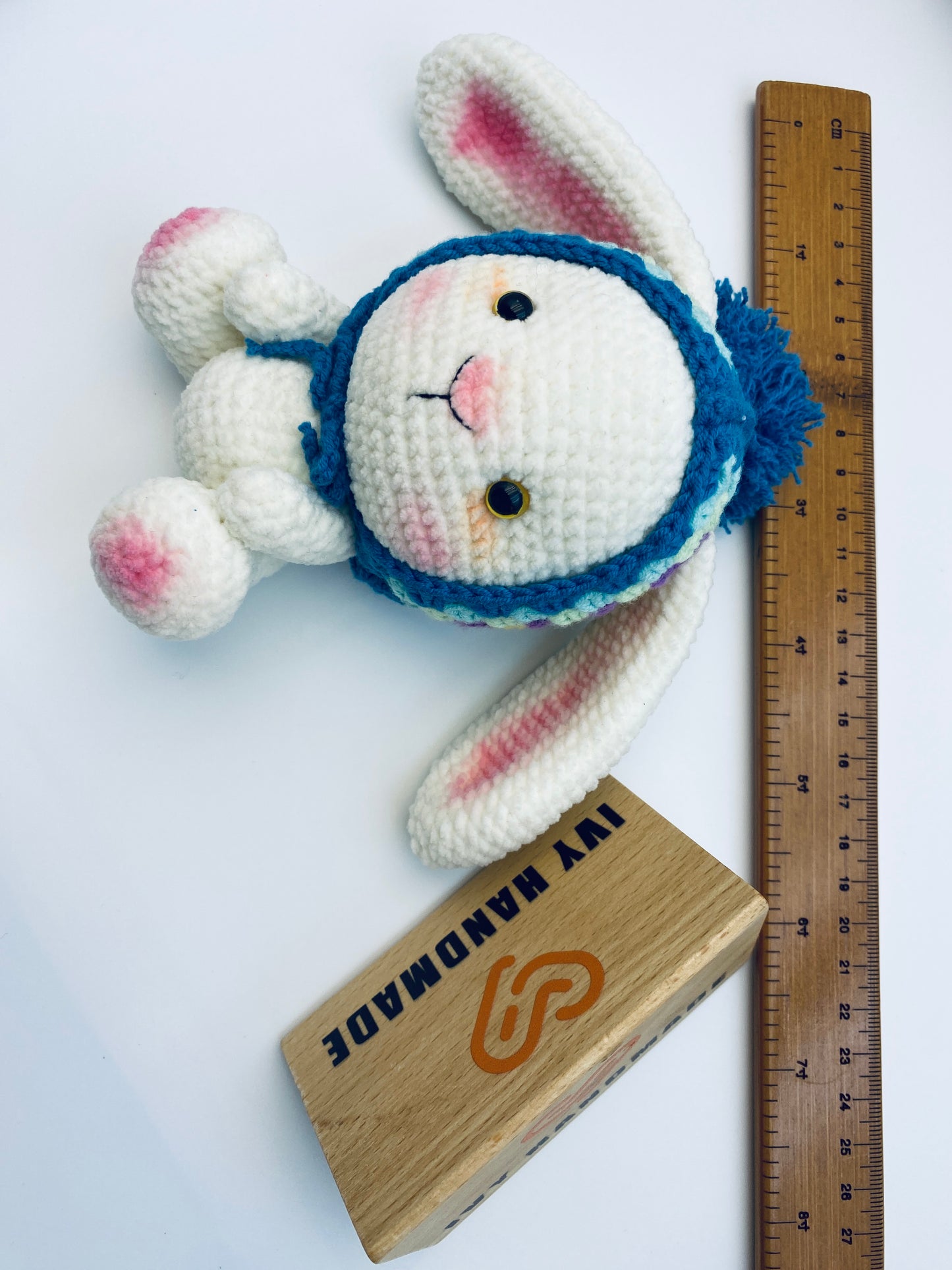 Granny Square Rabbit Bunny-Handmade Crochet
