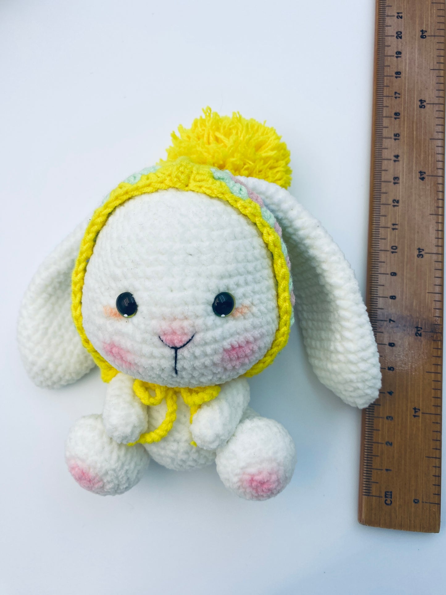 Granny Square Rabbit Bunny-Handmade Crochet