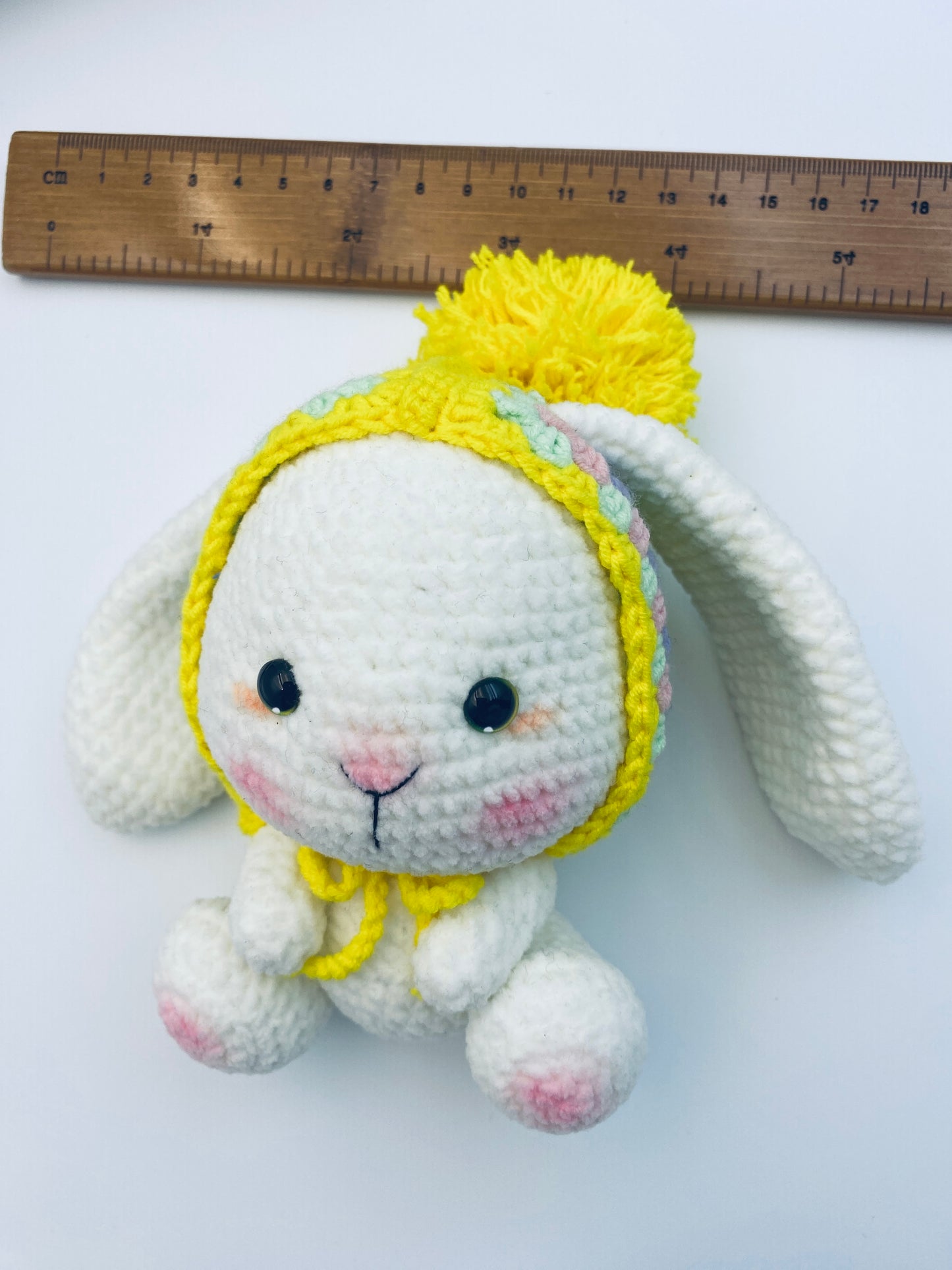 Granny Square Rabbit Bunny-Handmade Crochet