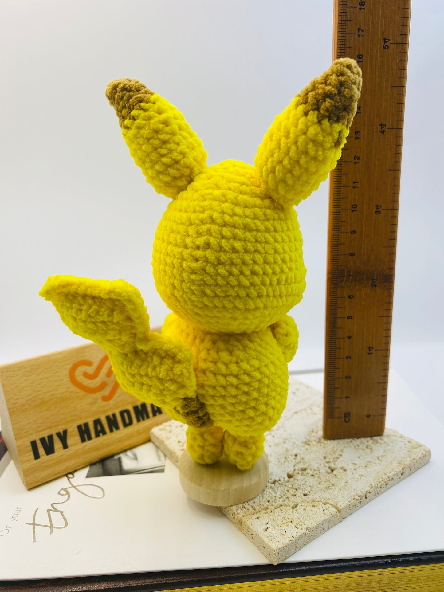 Pickachu With Poke Ball-Handmade Crochet