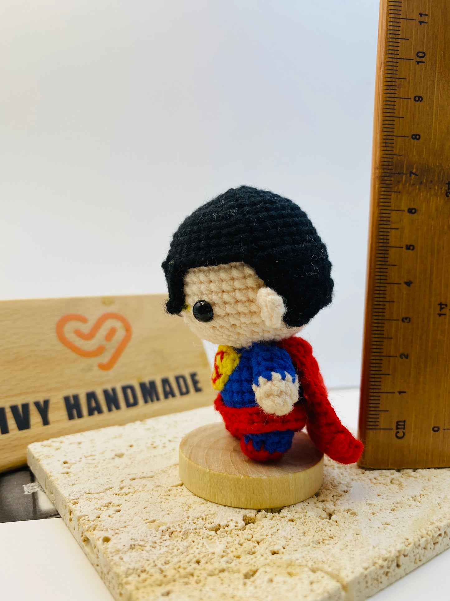 SuperMan/Key Chain-Handmade Crochet