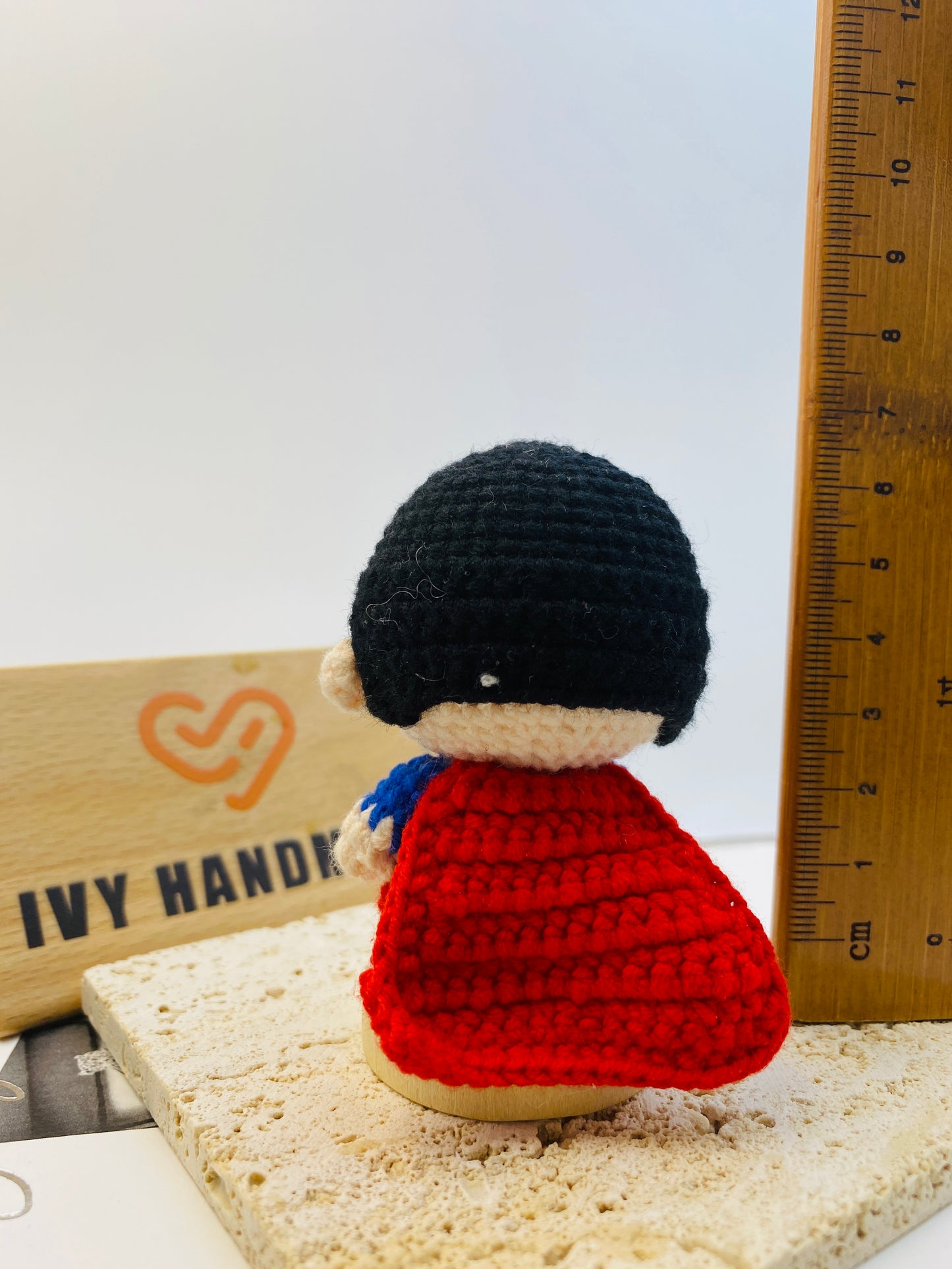 SuperMan/Key Chain-Handmade Crochet