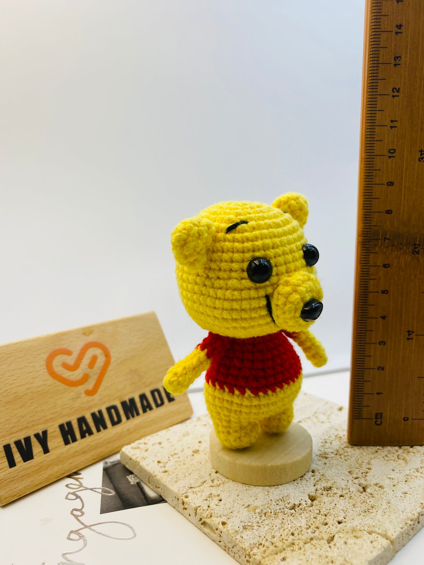 Winnie the Pooh(S)/Key Chain-Handmade Crochet