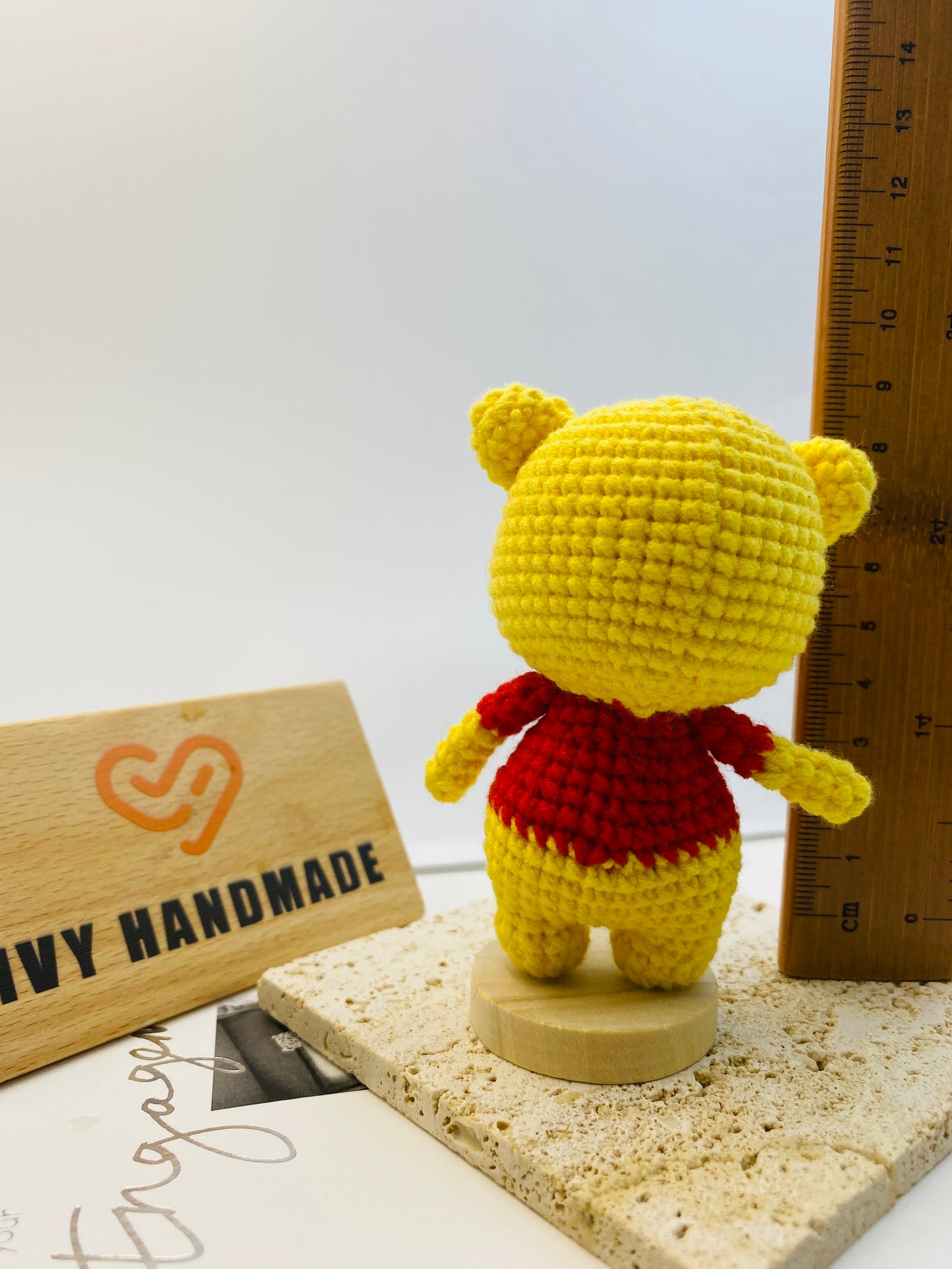 Winnie the Pooh(S)/Key Chain-Handmade Crochet