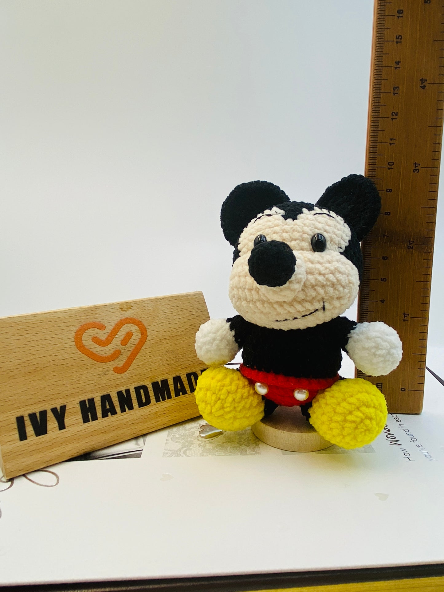 Mickey ,Minnie, Goofy, Pluto--Handmade Crochet