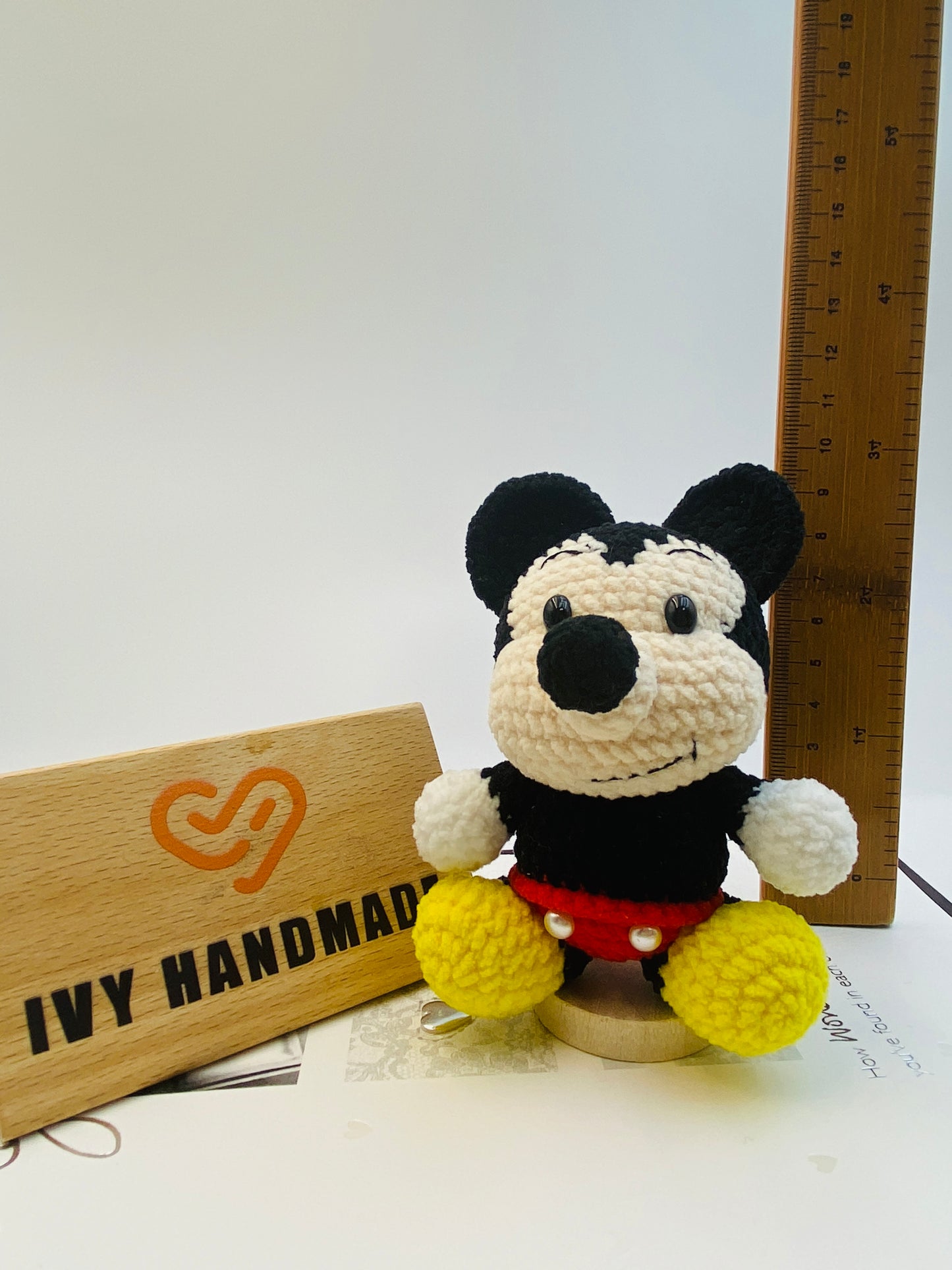 Mickey ,Minnie, Goofy, Pluto--Handmade Crochet