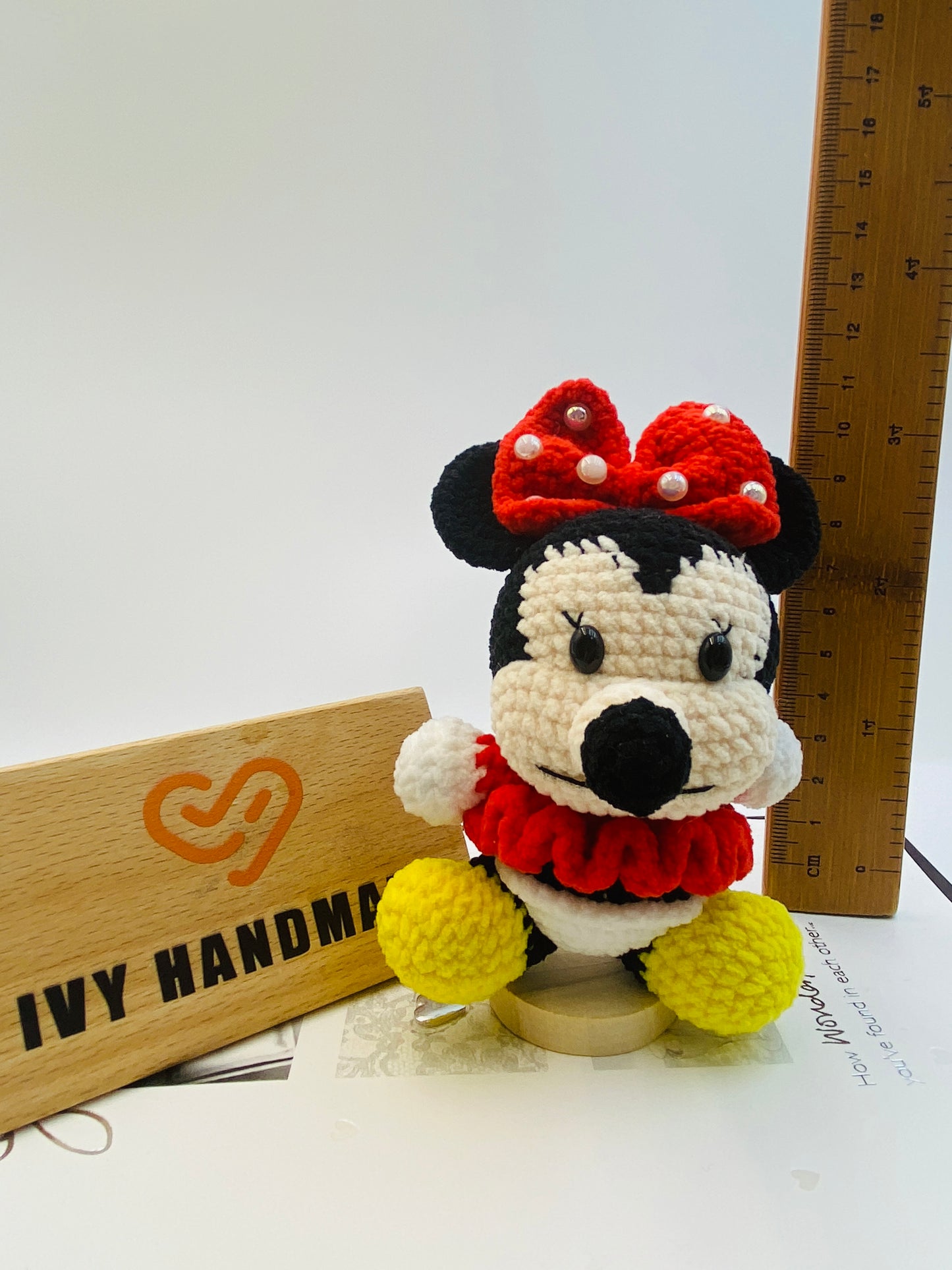 Mickey ,Minnie, Goofy, Pluto--Handmade Crochet