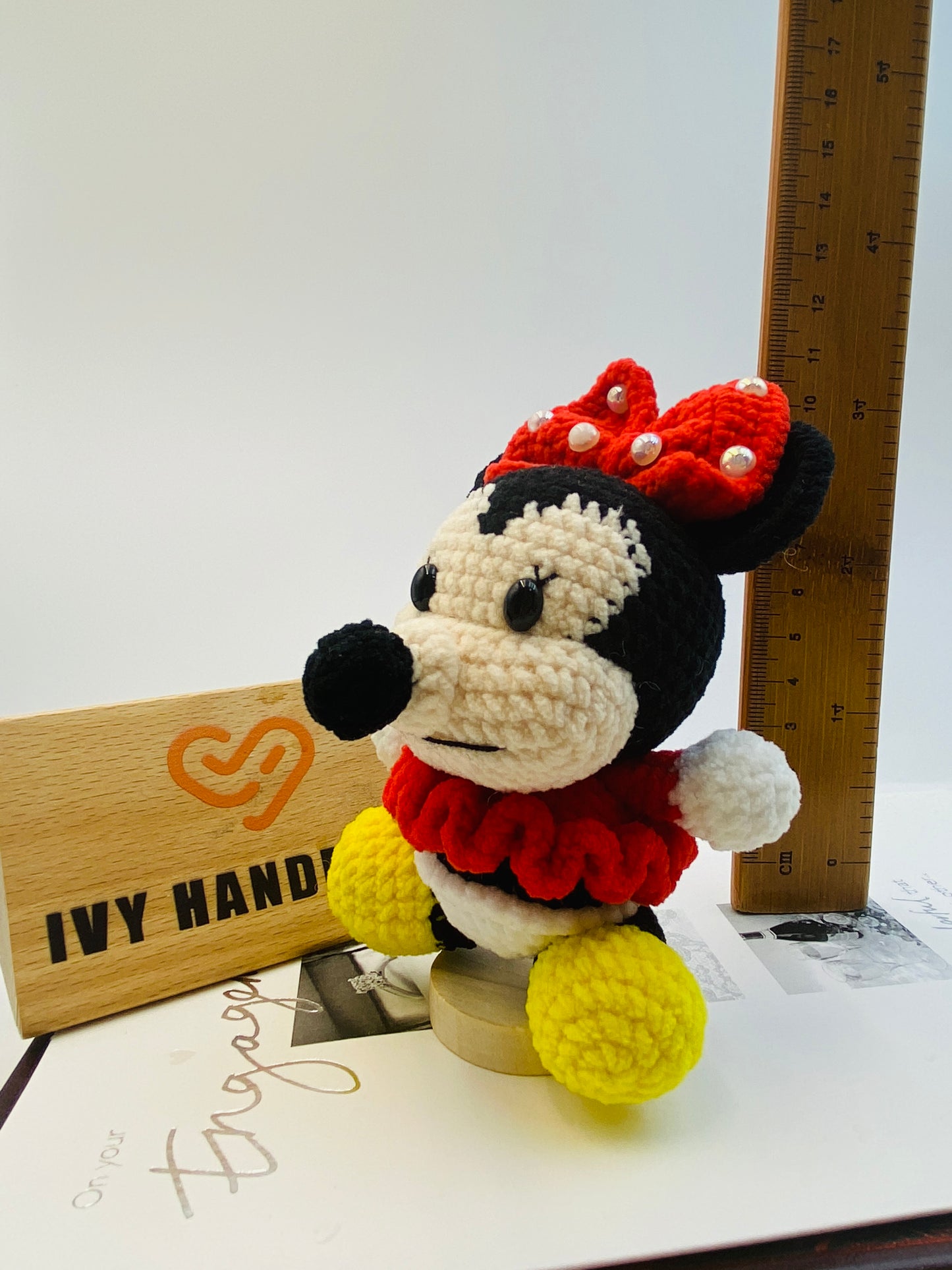 Mickey ,Minnie, Goofy, Pluto--Handmade Crochet