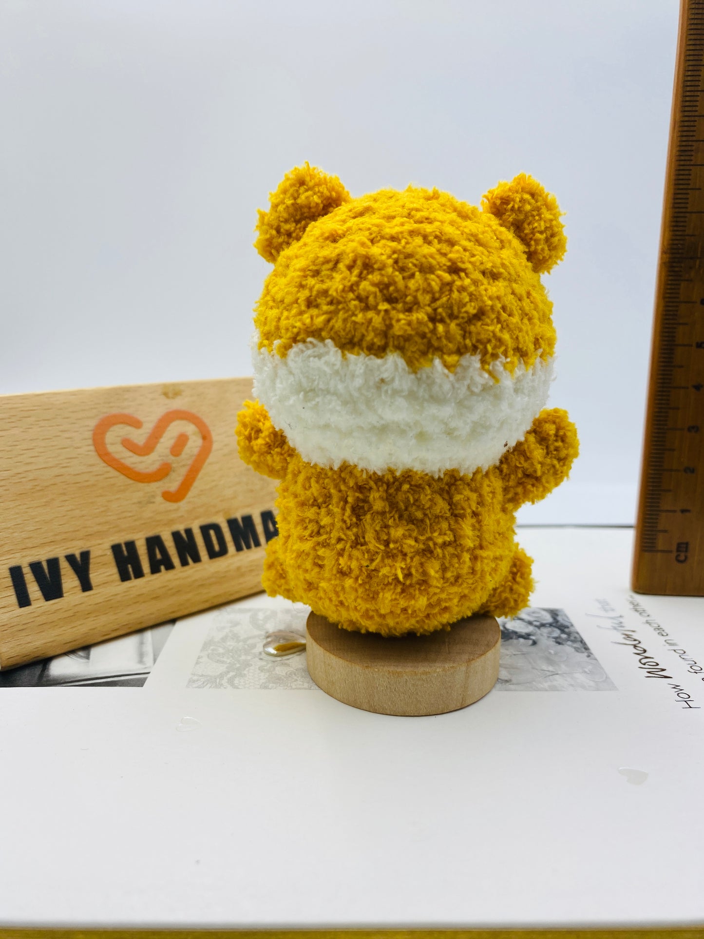 Yellow Tiger-Handmade Crochet