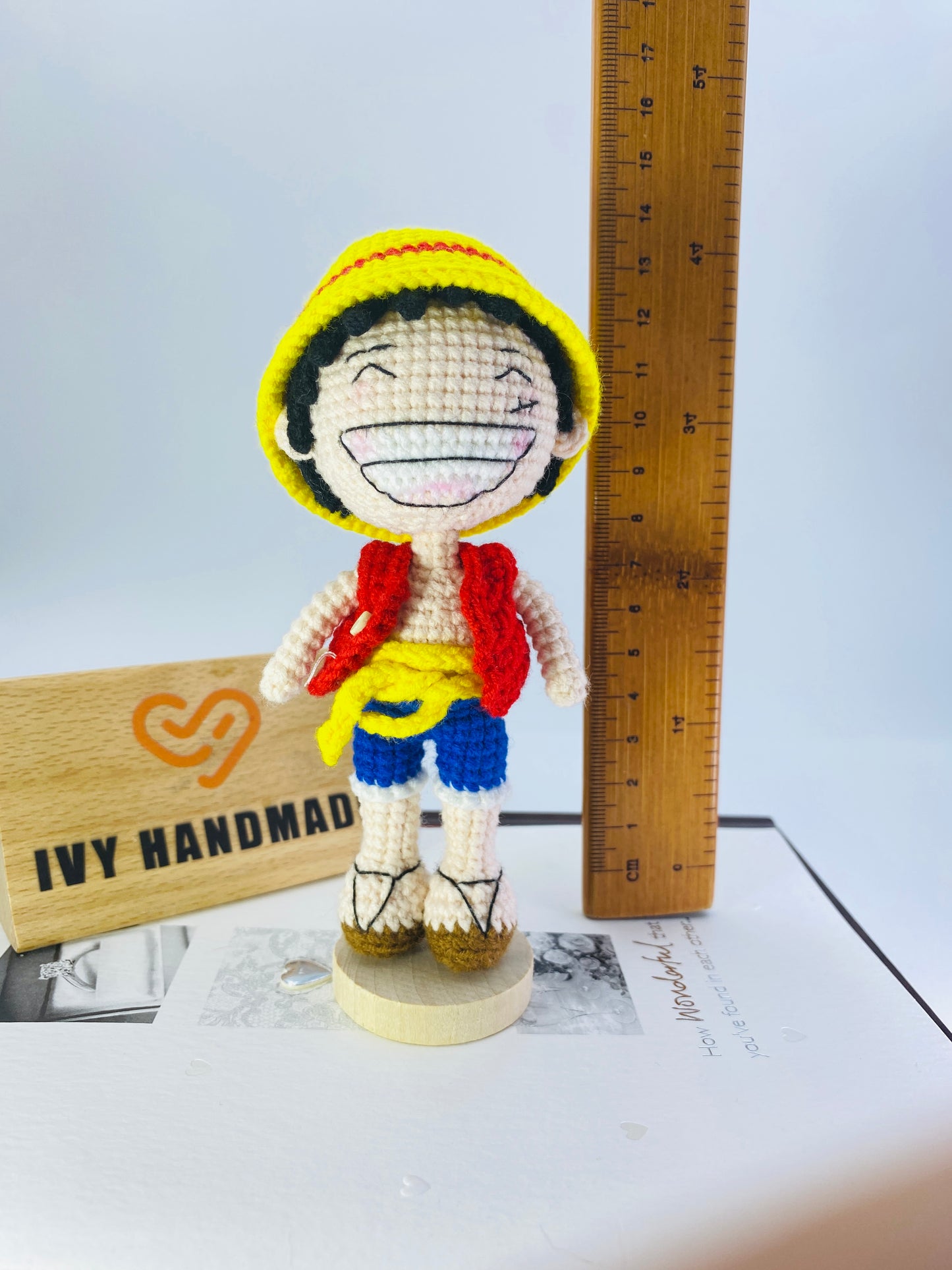 One Piece Monkey·D·Luffy-Handmade Crochet