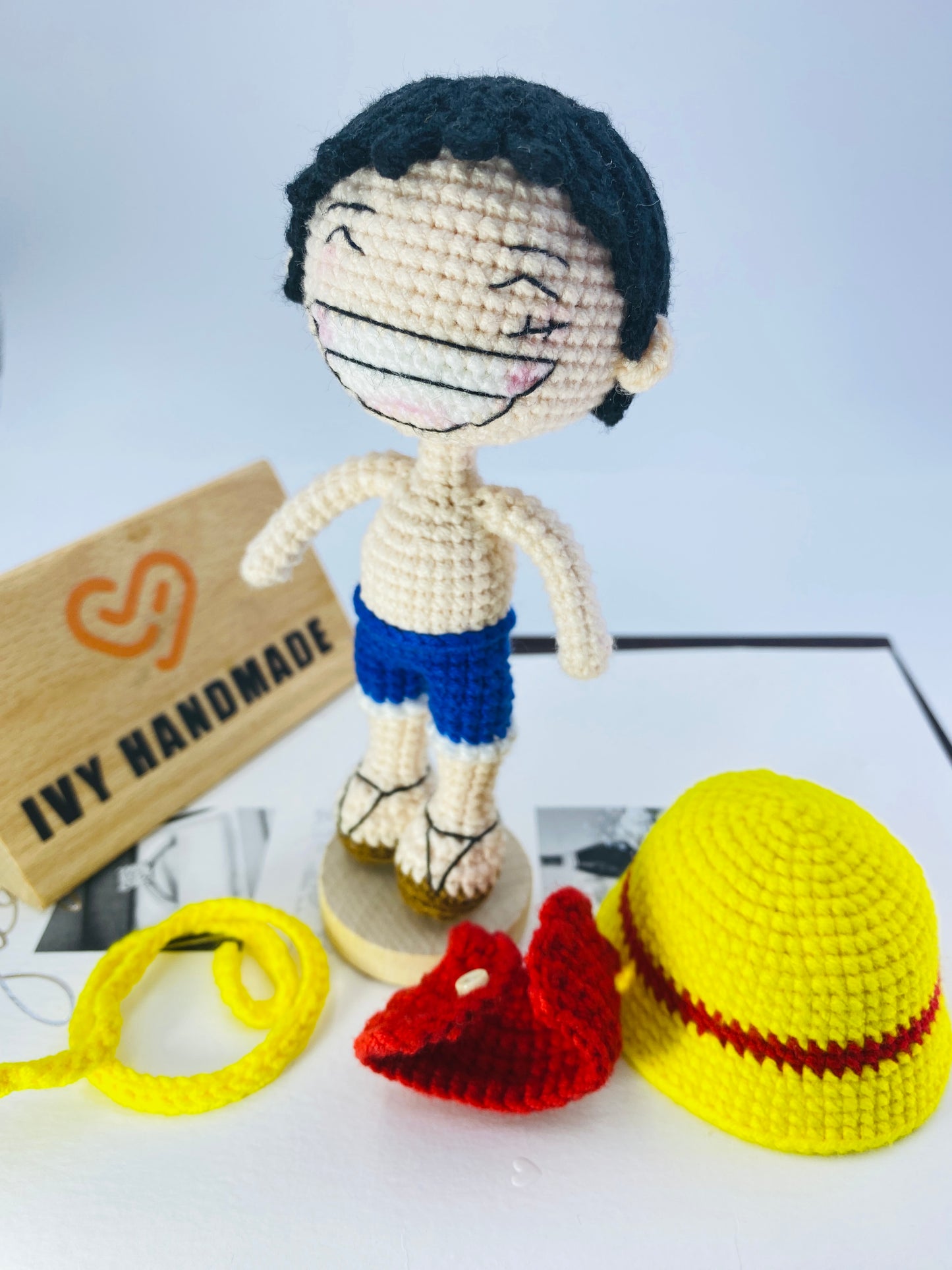 One Piece Monkey·D·Luffy-Handmade Crochet