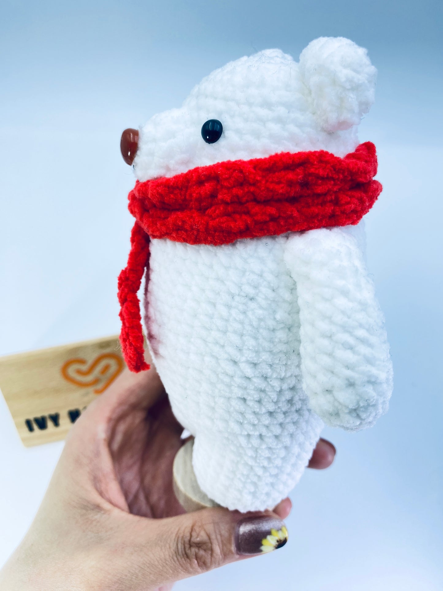 Polar Bear-Handmade Crochet
