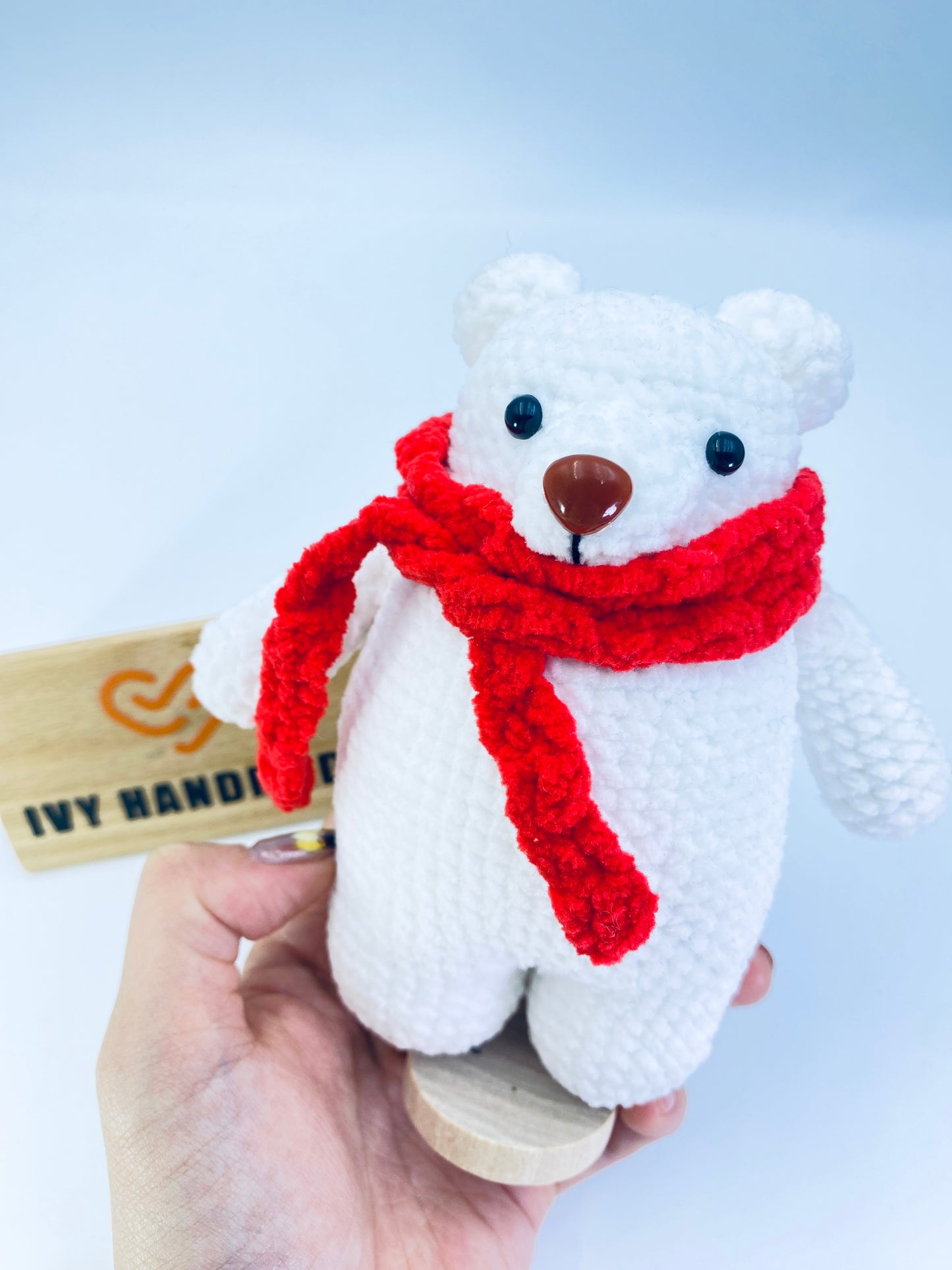 Polar Bear-Handmade Crochet