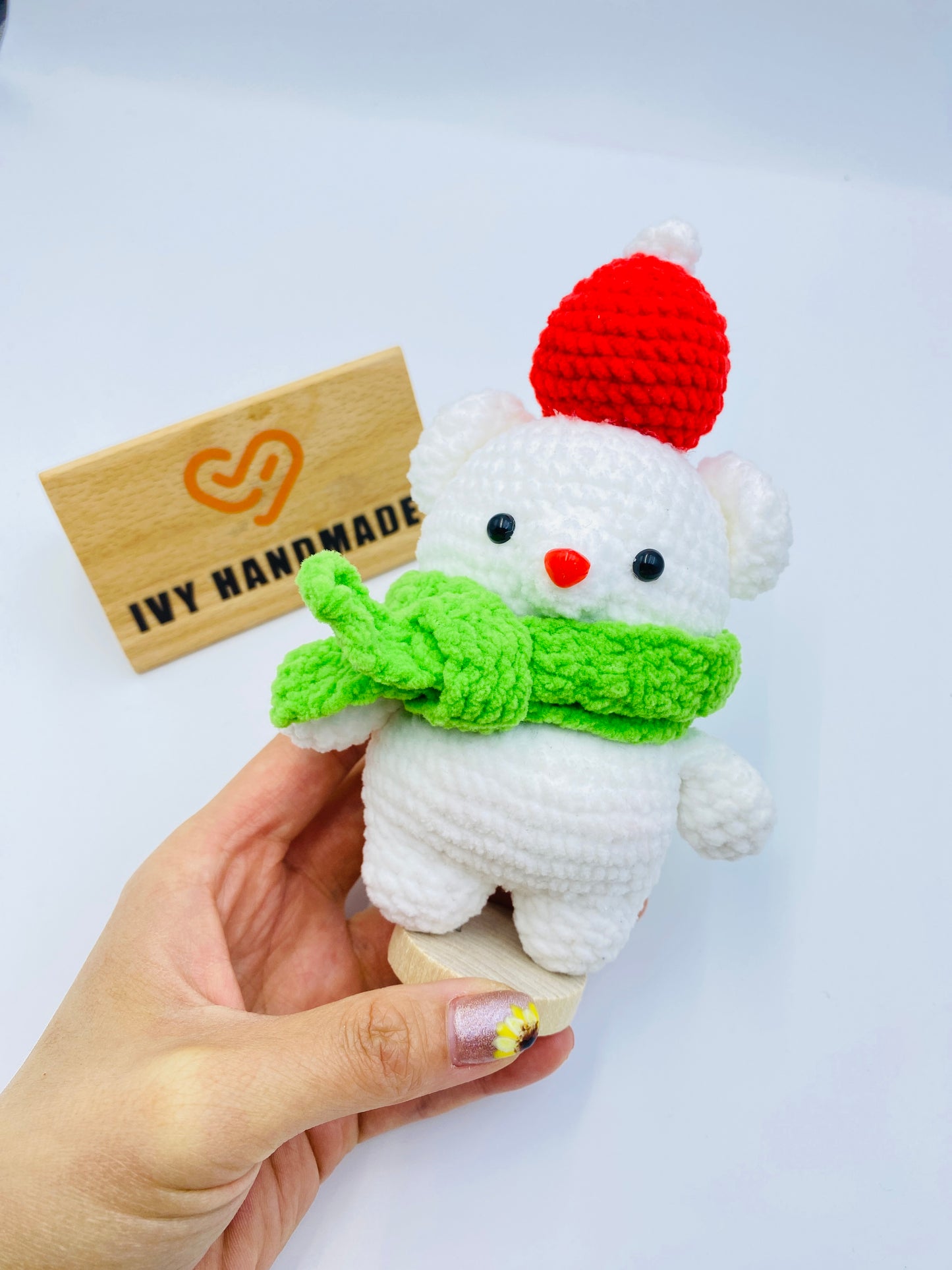 Polar Bear-Handmade Crochet