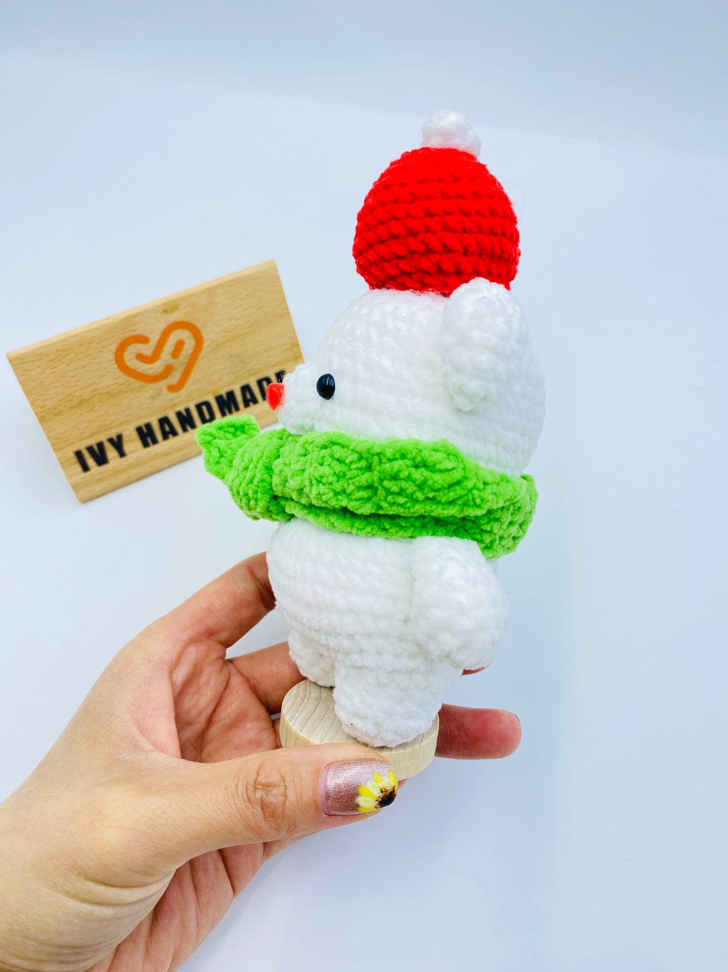 Polar Bear-Handmade Crochet