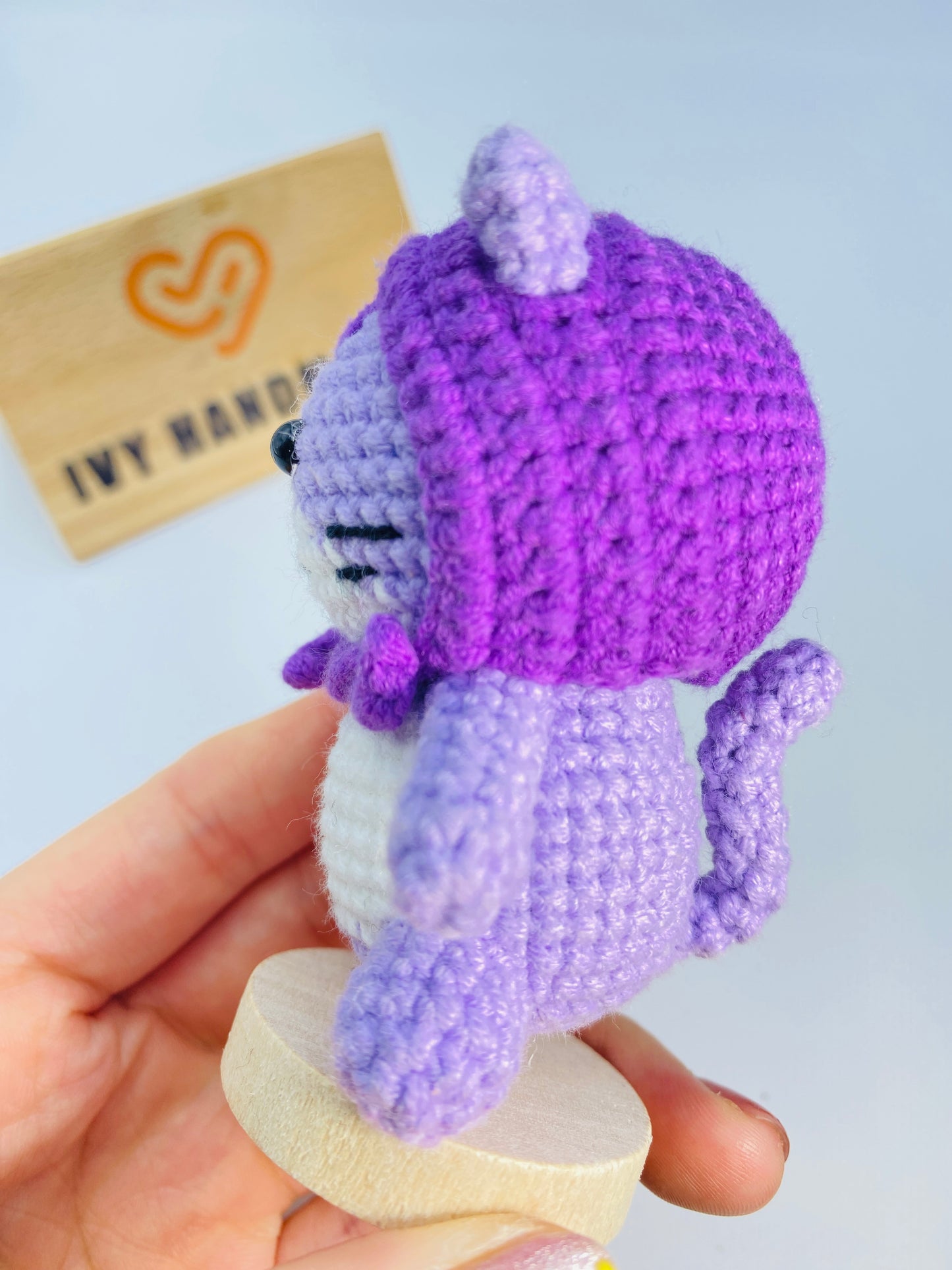 Cats with Hoodie/Key Chain-Handmade Crochet