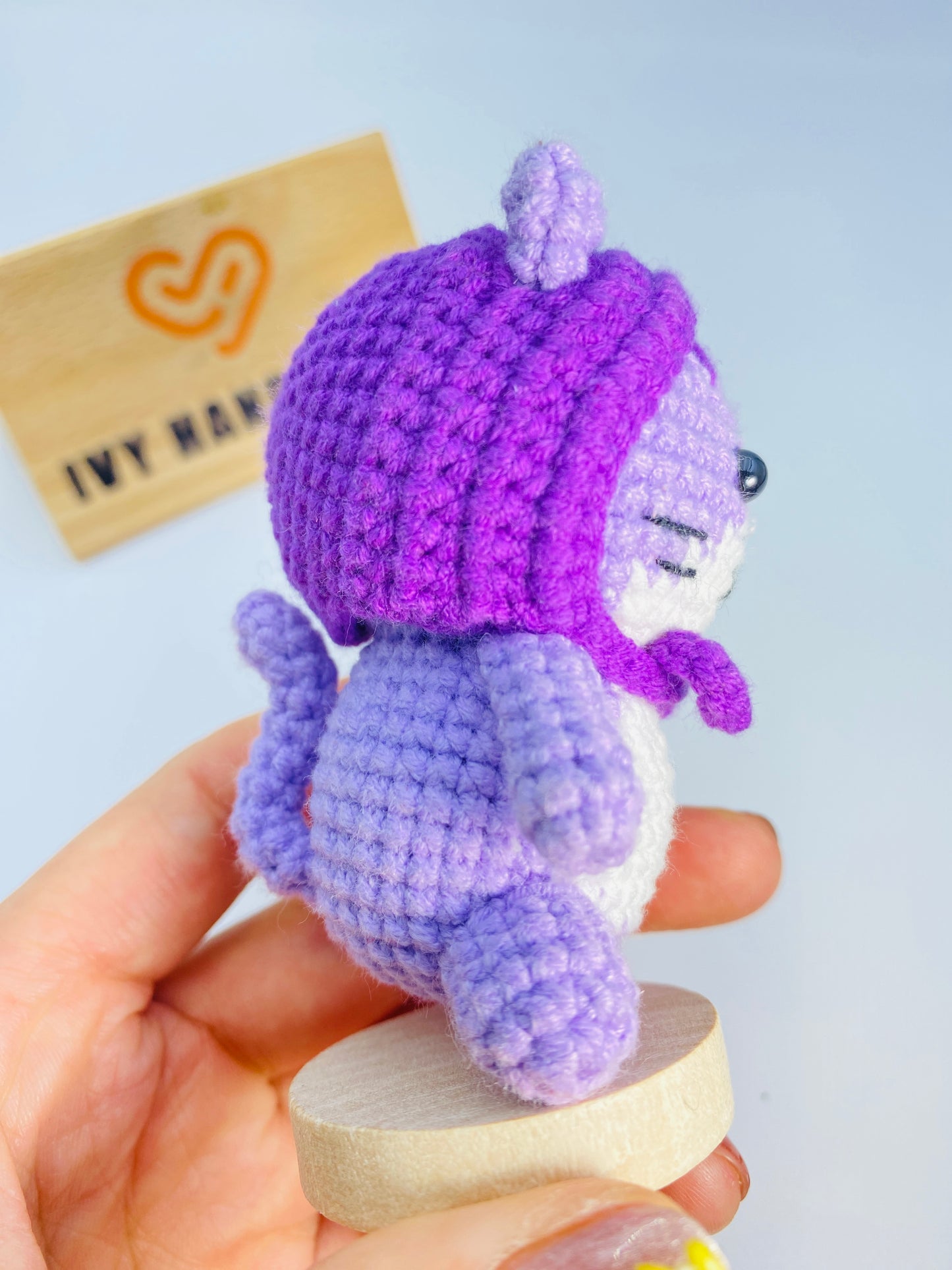 Cats with Hoodie/Key Chain-Handmade Crochet