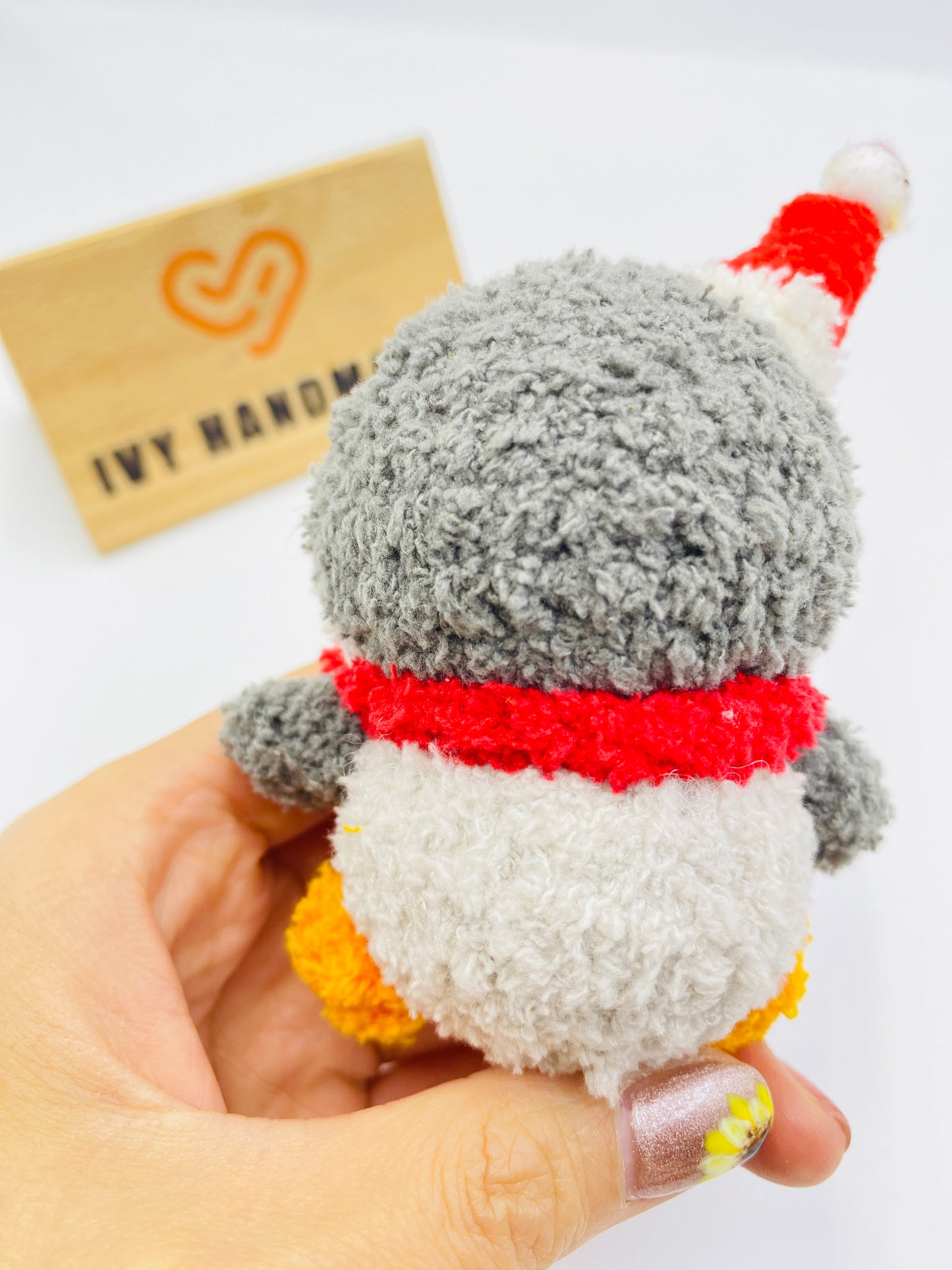 Penguin/Key Chain-Handmade Crochet