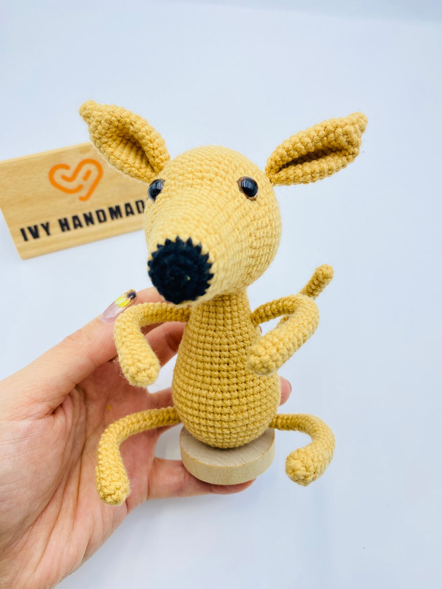 Greyhound-Handmade Crochet