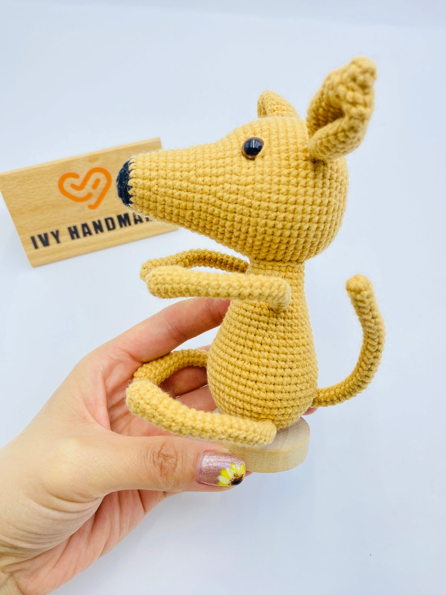 Greyhound-Handmade Crochet