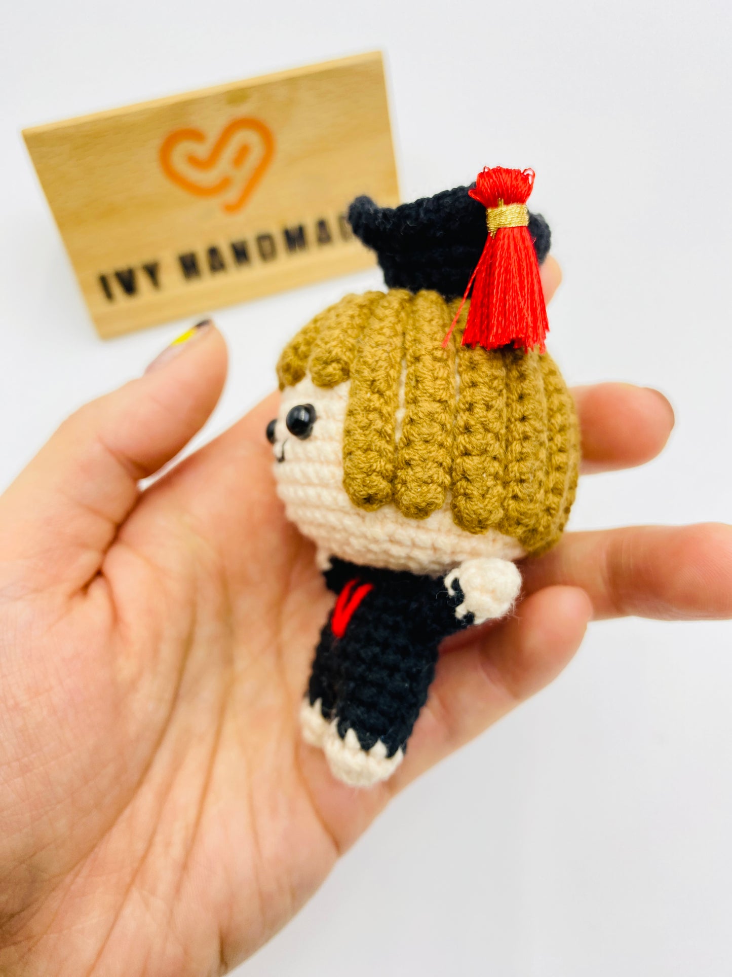 Graduation Dolls/Key Chain-Handmade Crochet