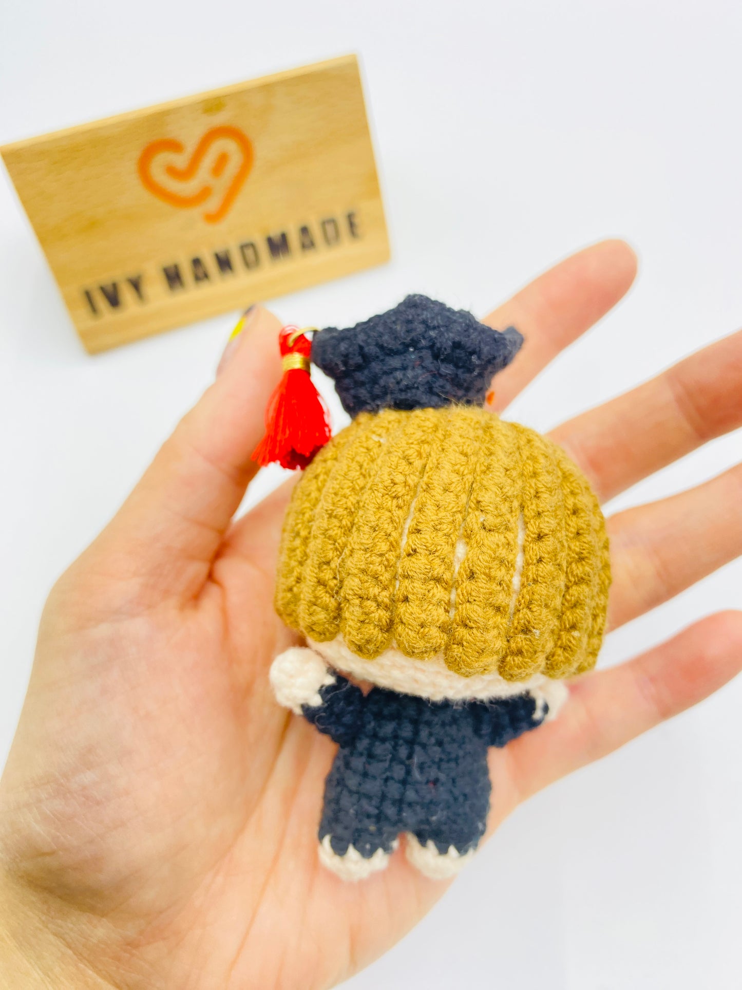 Graduation Dolls/Key Chain-Handmade Crochet