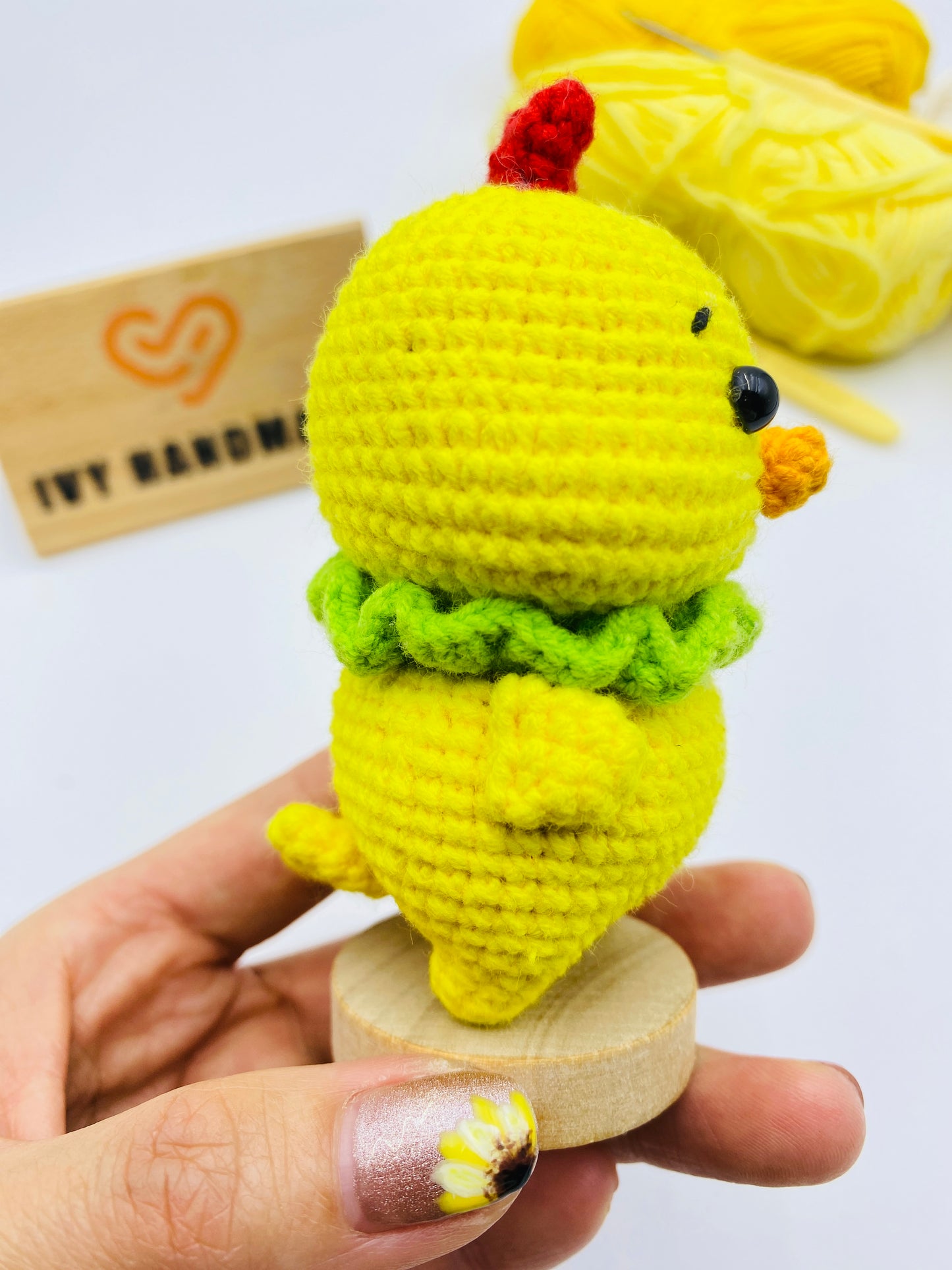 Yellow Chick-Handmade Crochet