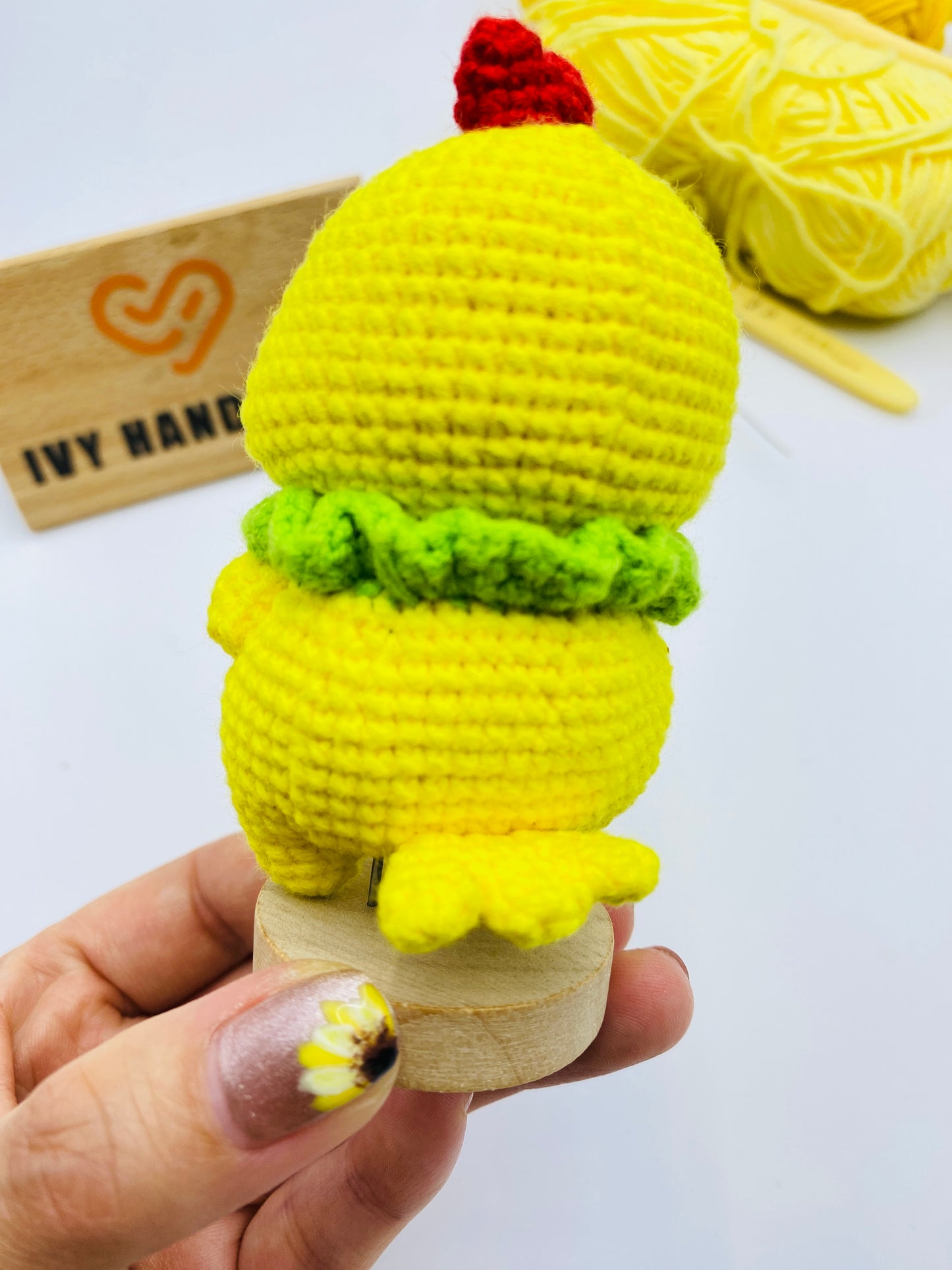 Yellow Chick-Handmade Crochet