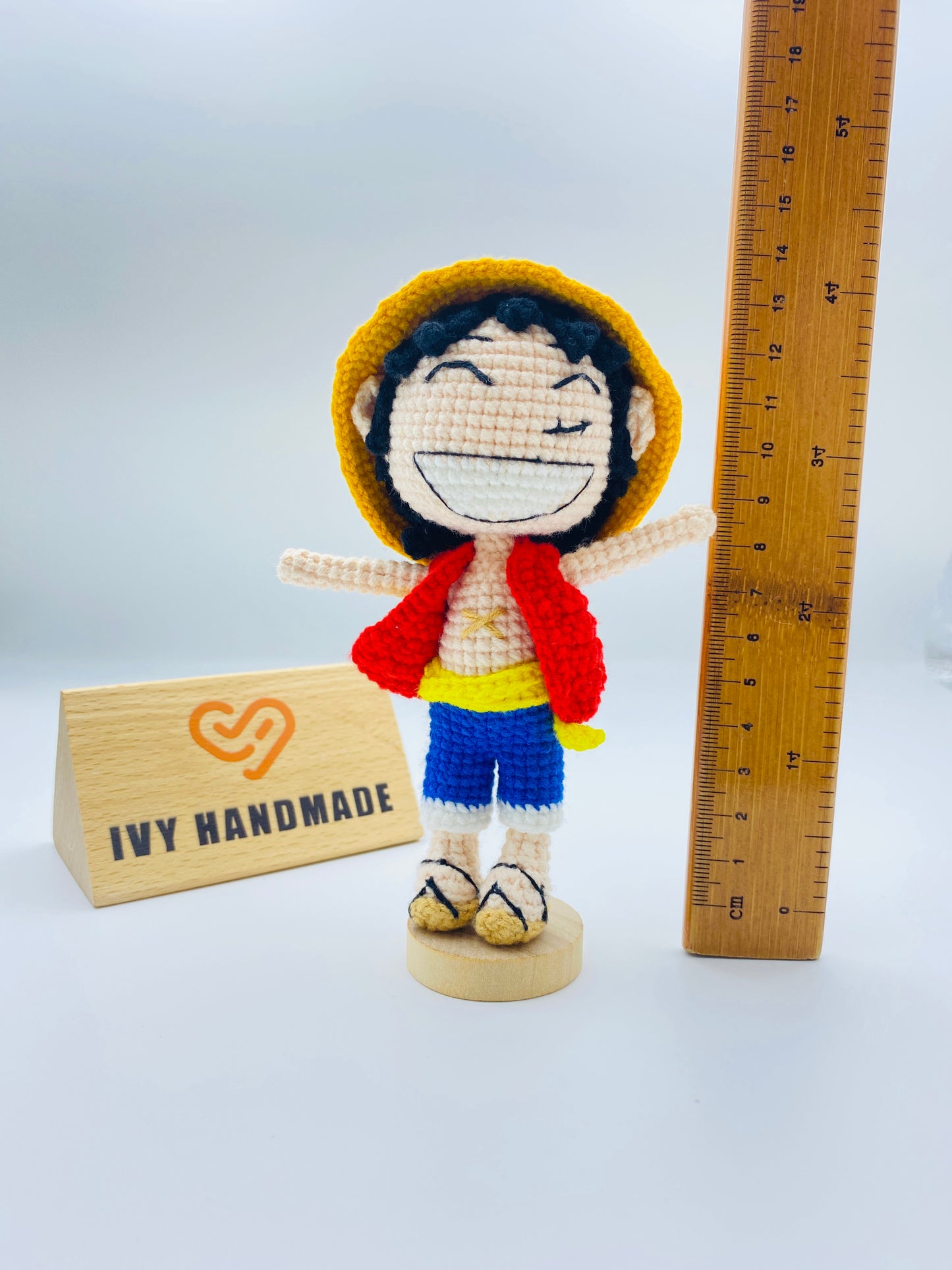 One Piece Monkey·D·Luffy-Handmade Crochet