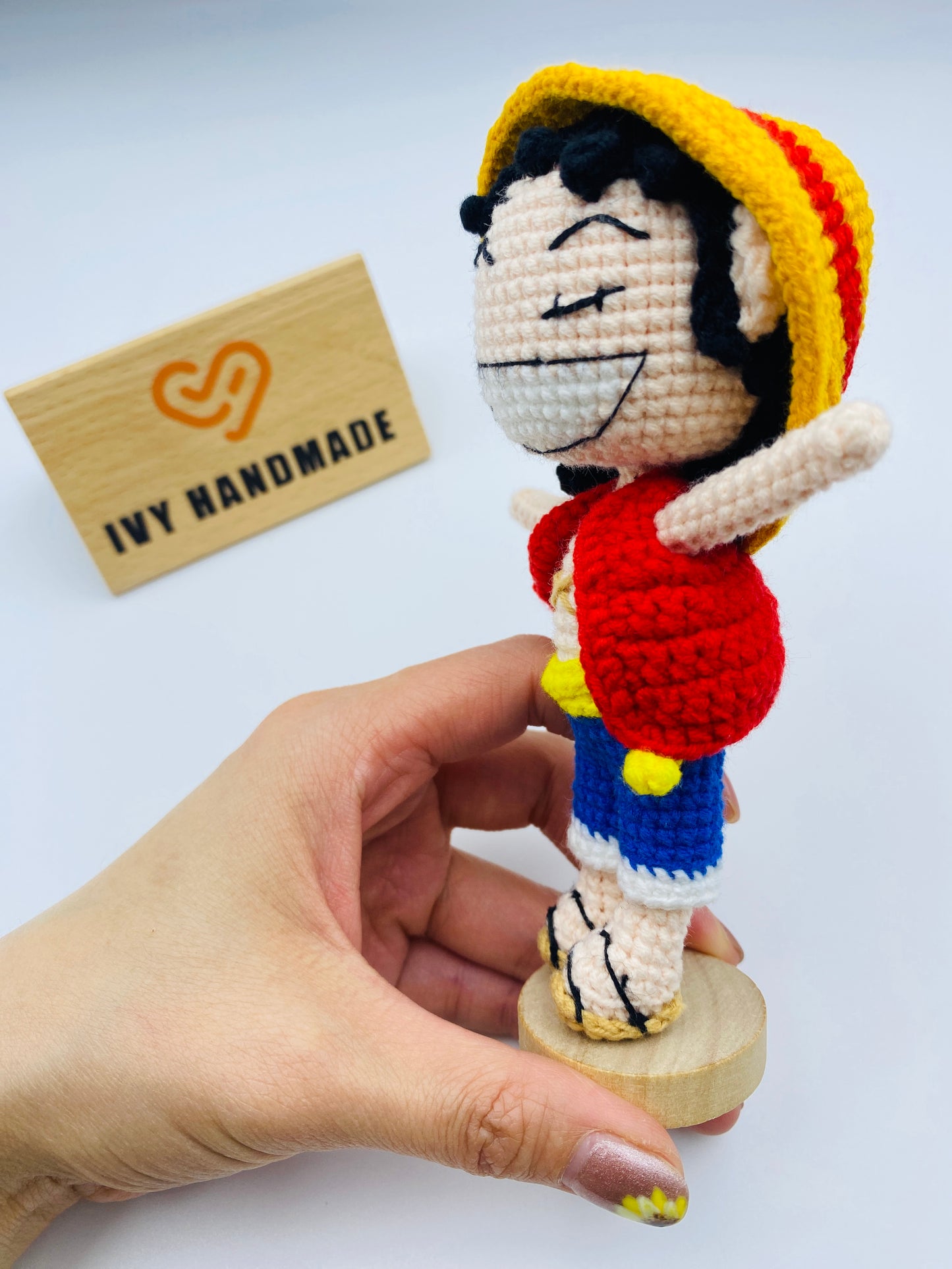 One Piece Monkey·D·Luffy-Handmade Crochet