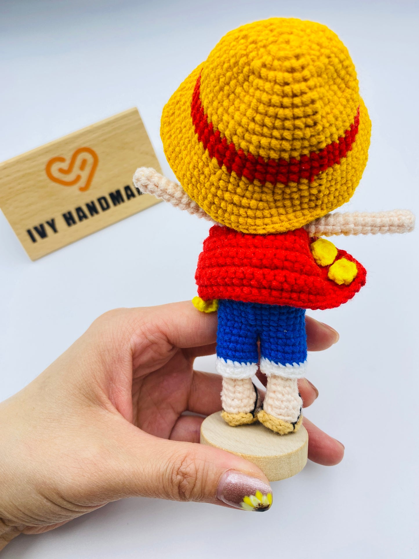 One Piece Monkey·D·Luffy-Handmade Crochet