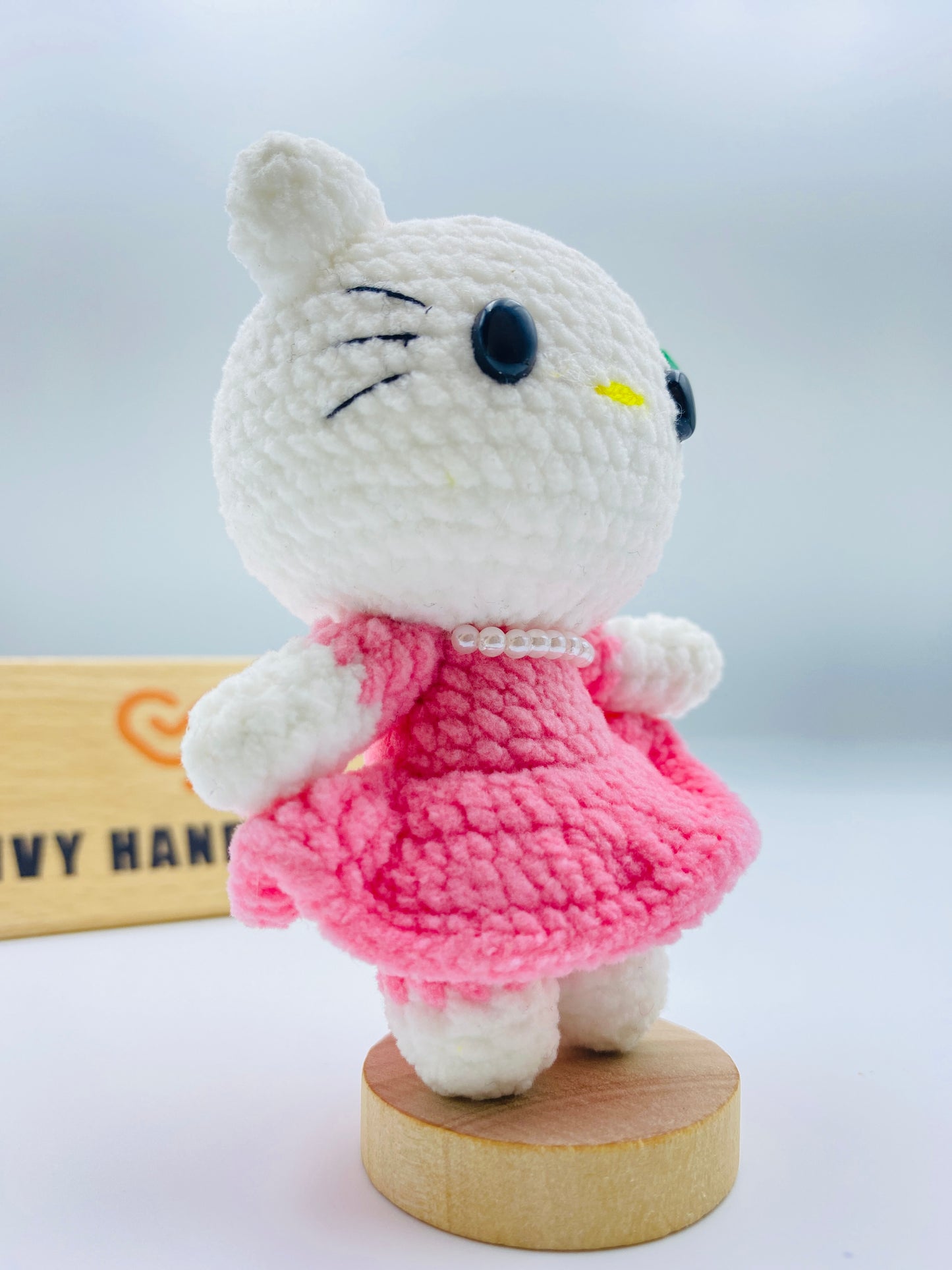 Hello Kitty 2-Handmade Crochet