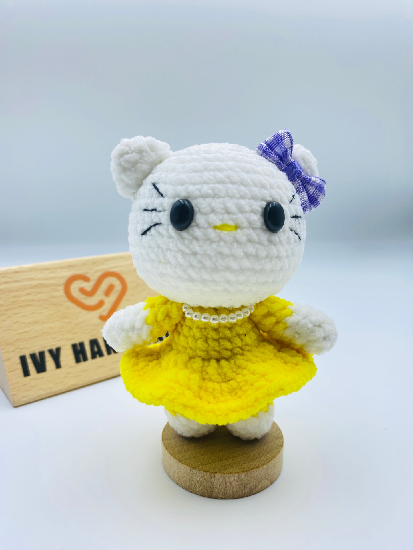 Hello Kitty 2-Handmade Crochet