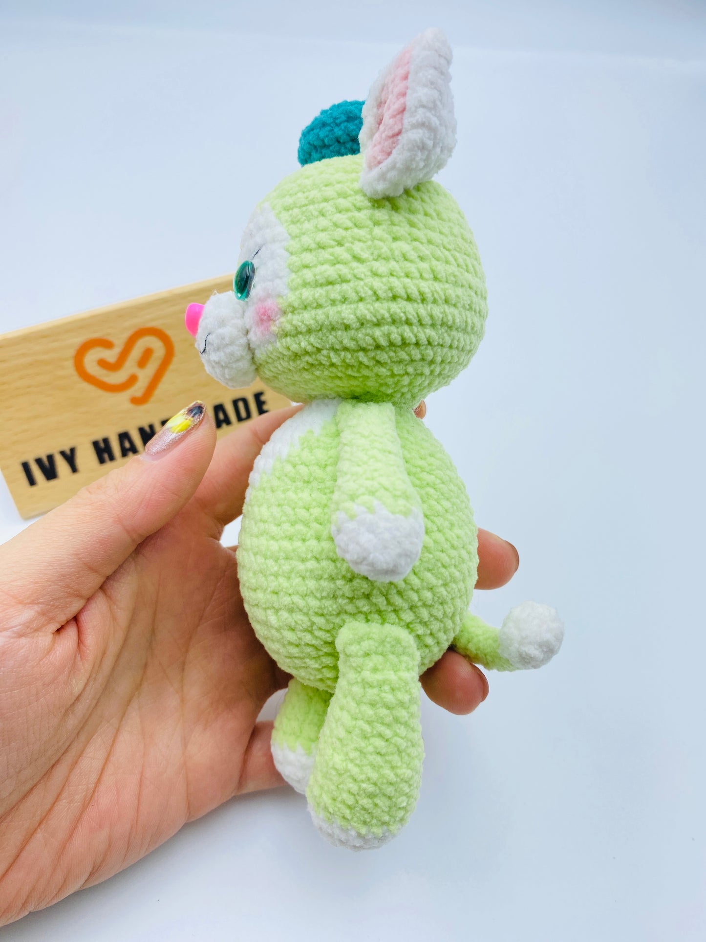 Duffy and friends(Fluffy)(Can stand and sit)-Handmade Crochet