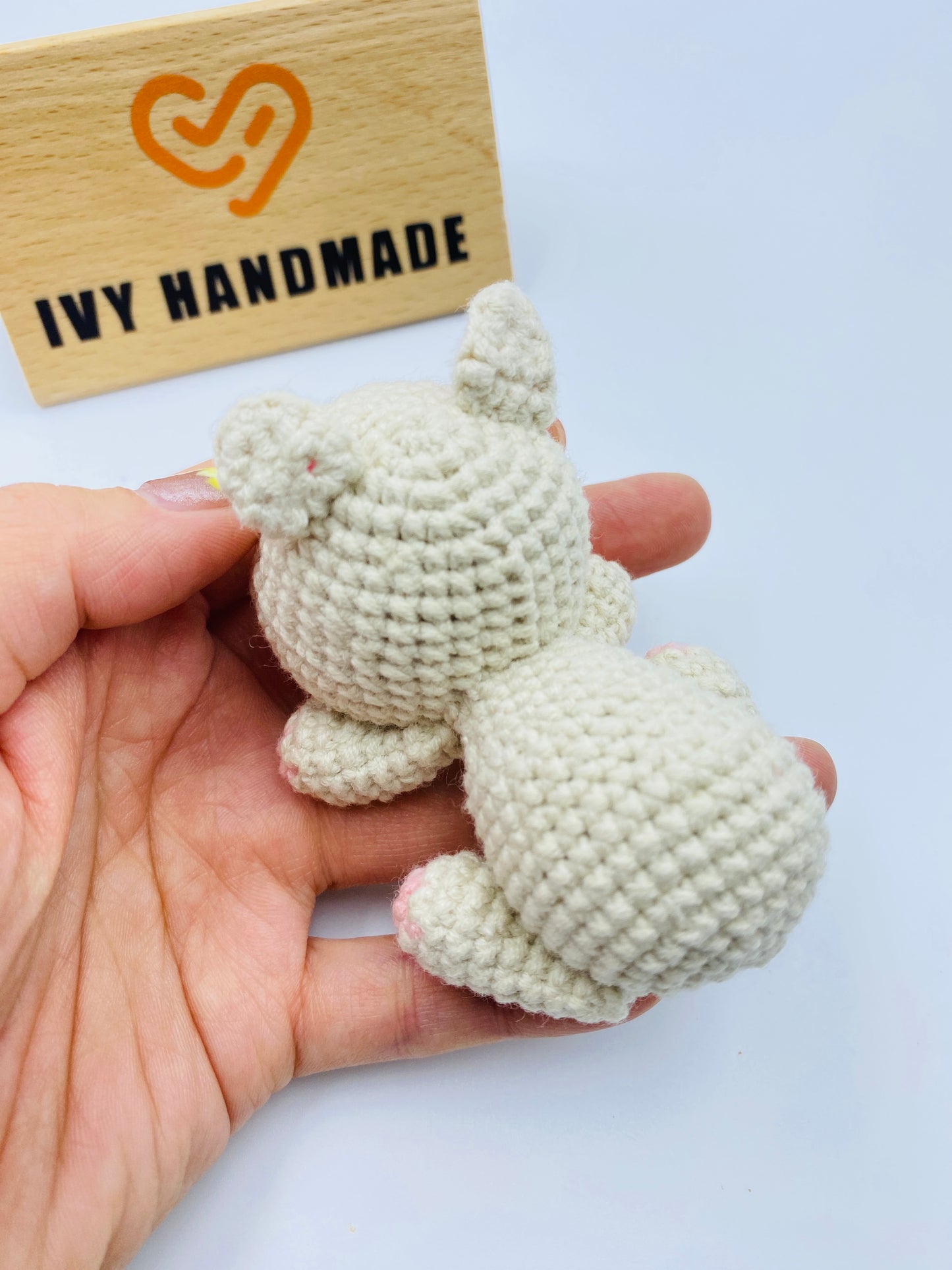 French BullDog-Handmade Crochet
