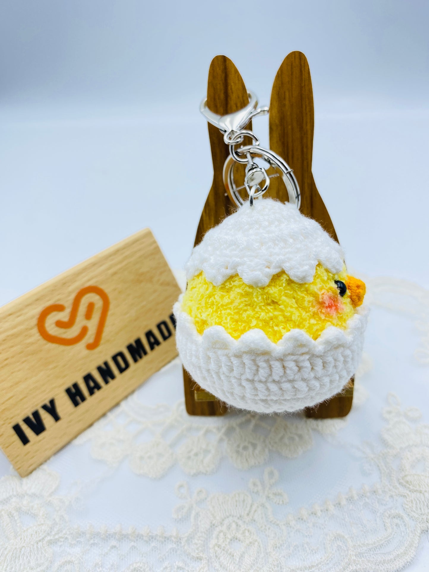 Eggy /Littlechick/Key Chain-Handmade Crochet