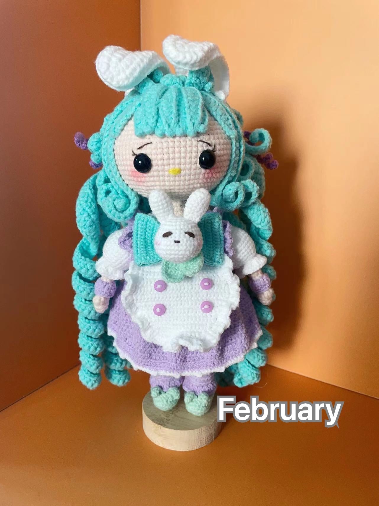 Handcrafted Wishing Doll Crochet Figurine (January to December and Elfs:)