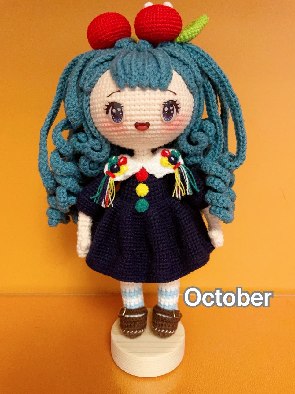 Handcrafted Wishing Doll Crochet Figurine (January to December and Elfs:)